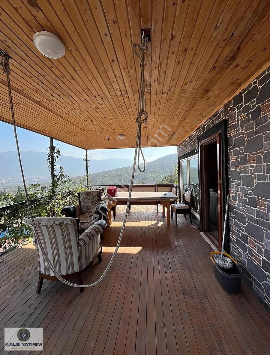 Kaleden Gedelekte 1293m² Hobi Bahçesi Ve 2 Katlı Ahşap Bağ Evi - Görsel 26