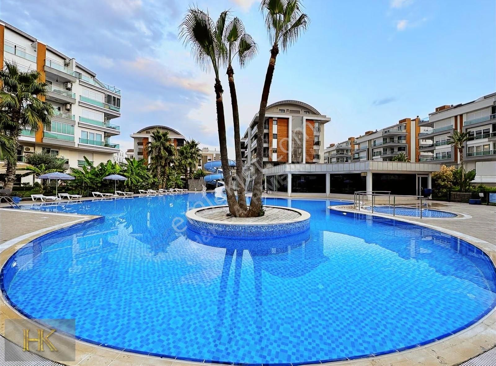 Havuzlu Güvenlikli Site İçerisinde 1+1 Lüks Eşyalı Kiralık Daire - Görsel 31