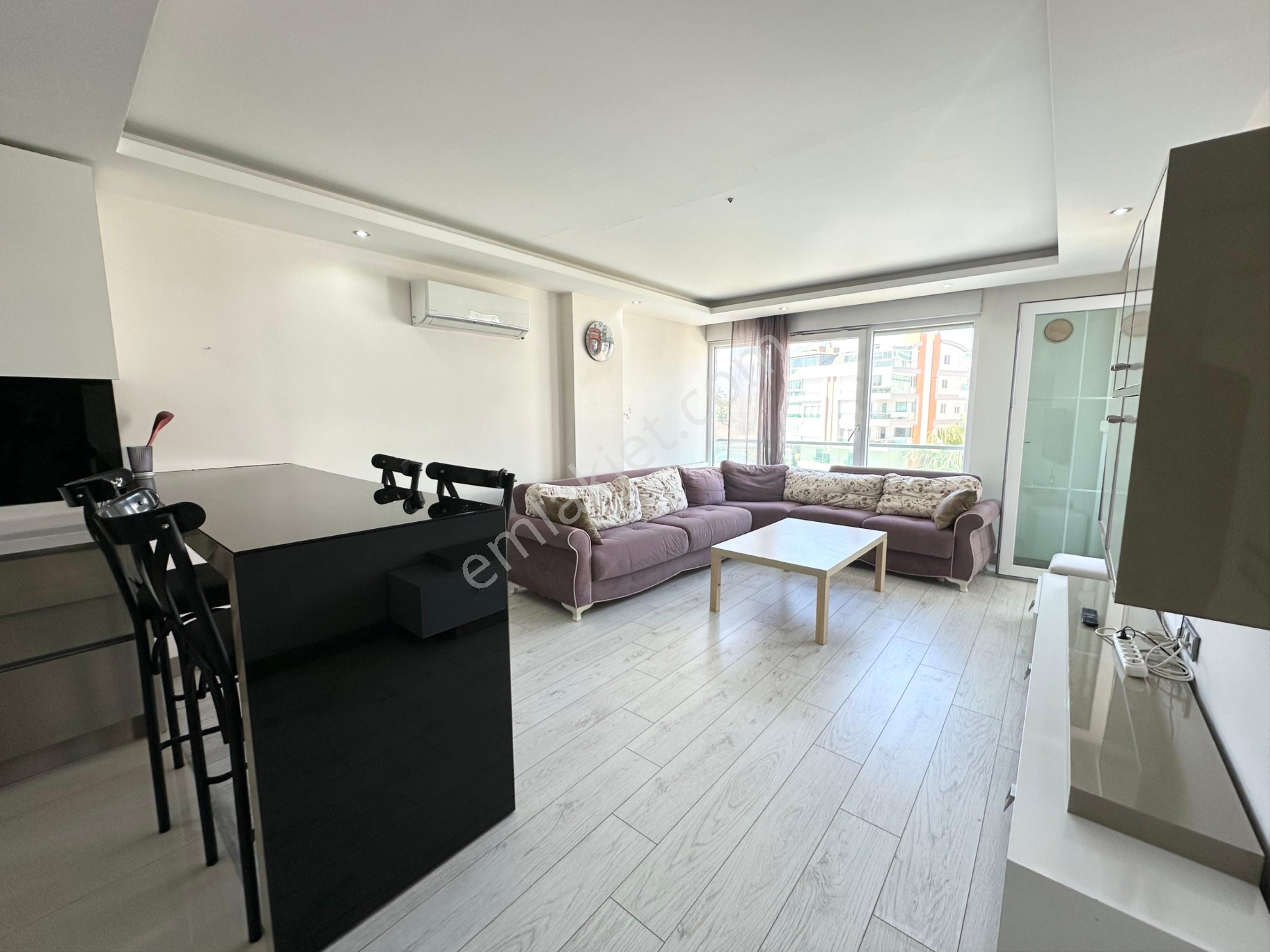 Havuzlu Güvenlikli Site İçerisinde 1+1 Lüks Eşyalı Kiralık Daire - Görsel 11