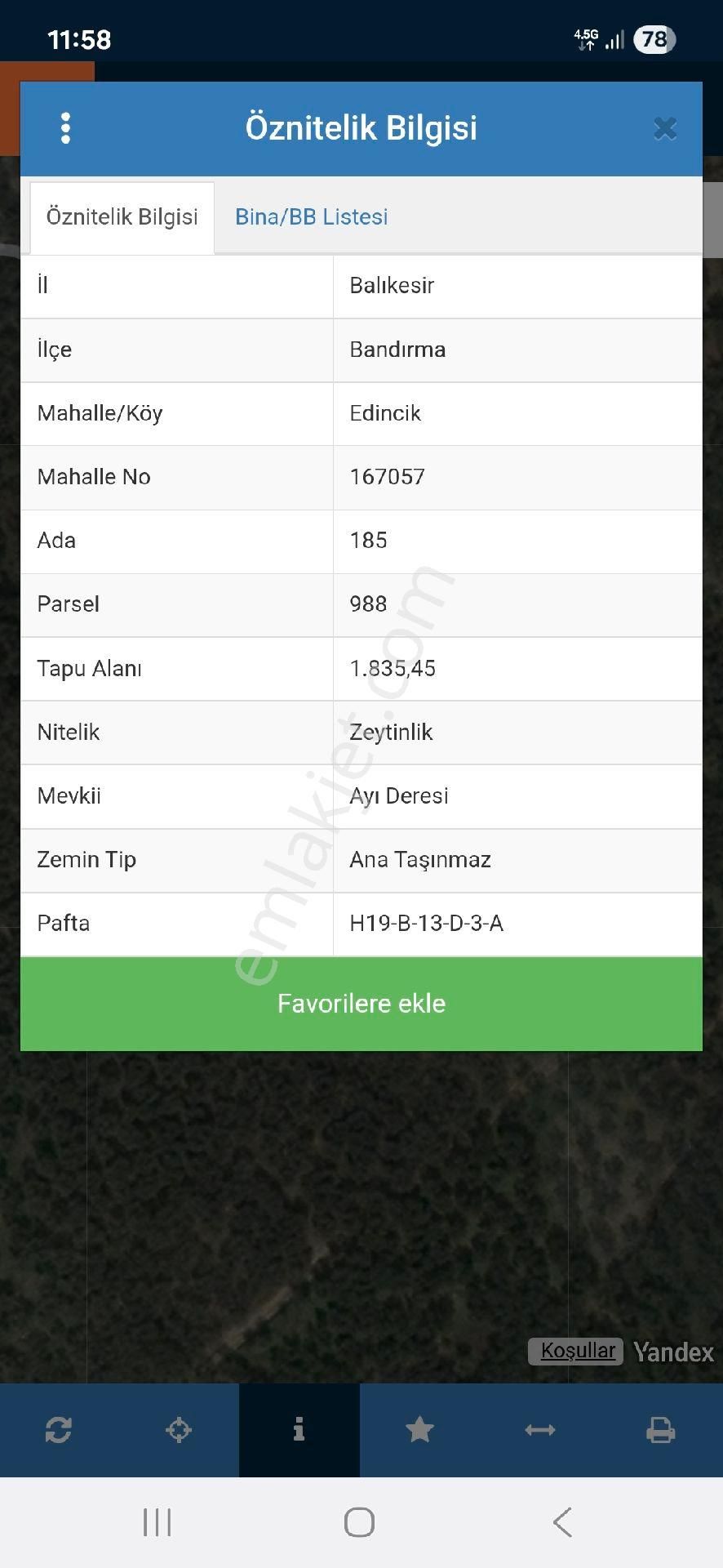 Çakır Emlakdan Edincikte Satılık Zeytinlik - Görsel 6