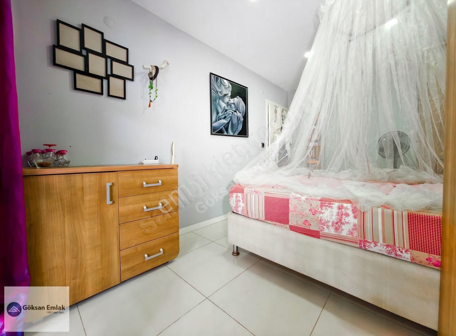 Didim Akbük Merkez`de Satılık Havuz Ve Bahçe Manzaralı 2+1 Daire - Görsel 6