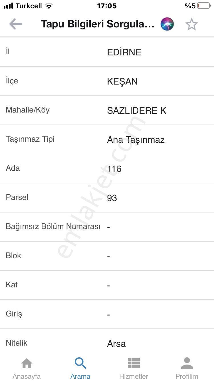 Sazlıderede Yatırımlık Denize 650 Mt İmarlı Arsa - Görsel 2