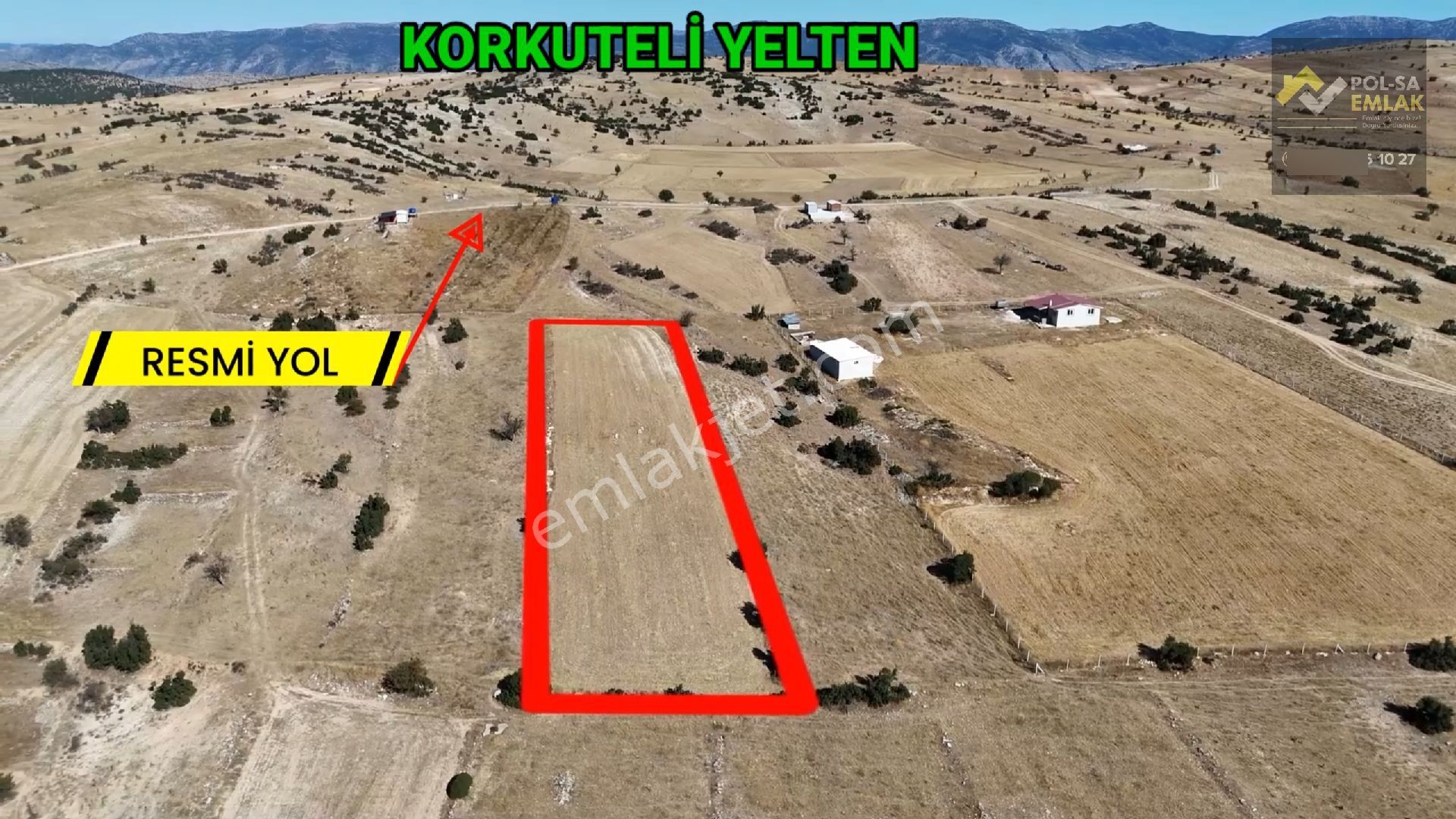 ✅korkuteli✅yeltende De✅satılık 4.212m2 Tarla - Görsel 5