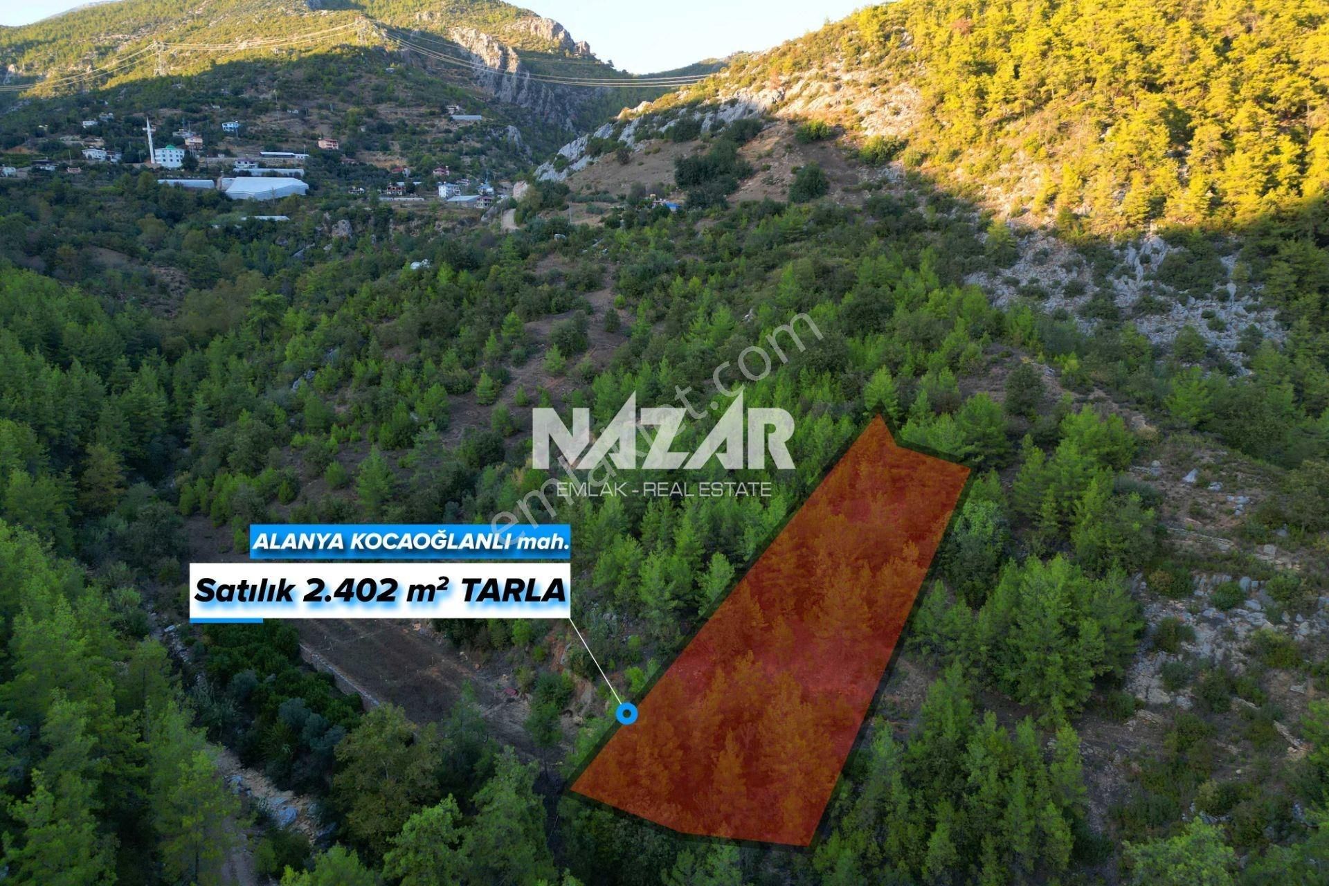 Alanya Kocaoğlanlı'da 2.402 M² Satılık Tarla - Görsel 2