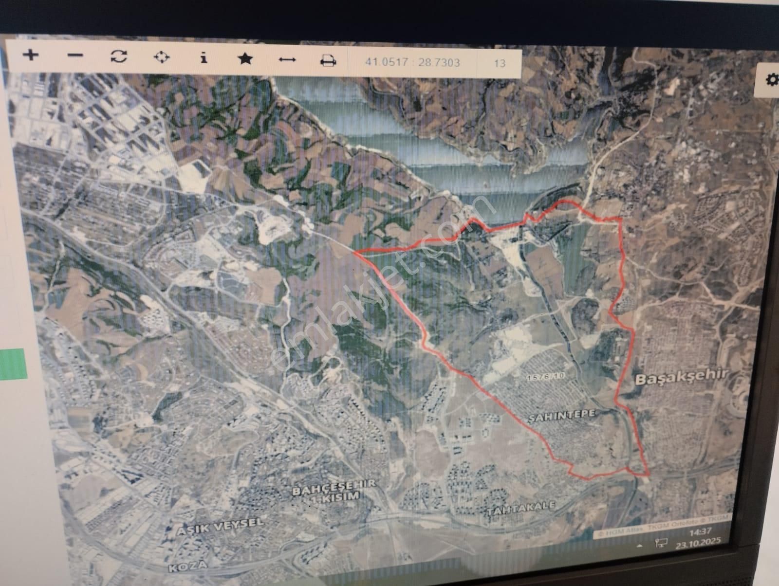 Başakşehir Şahintepede Müstekil Tek Tapulu Yola Cepeli Önünde Park Var Cd Yakın 152 M2 İmarlı Arsa - Görsel 6