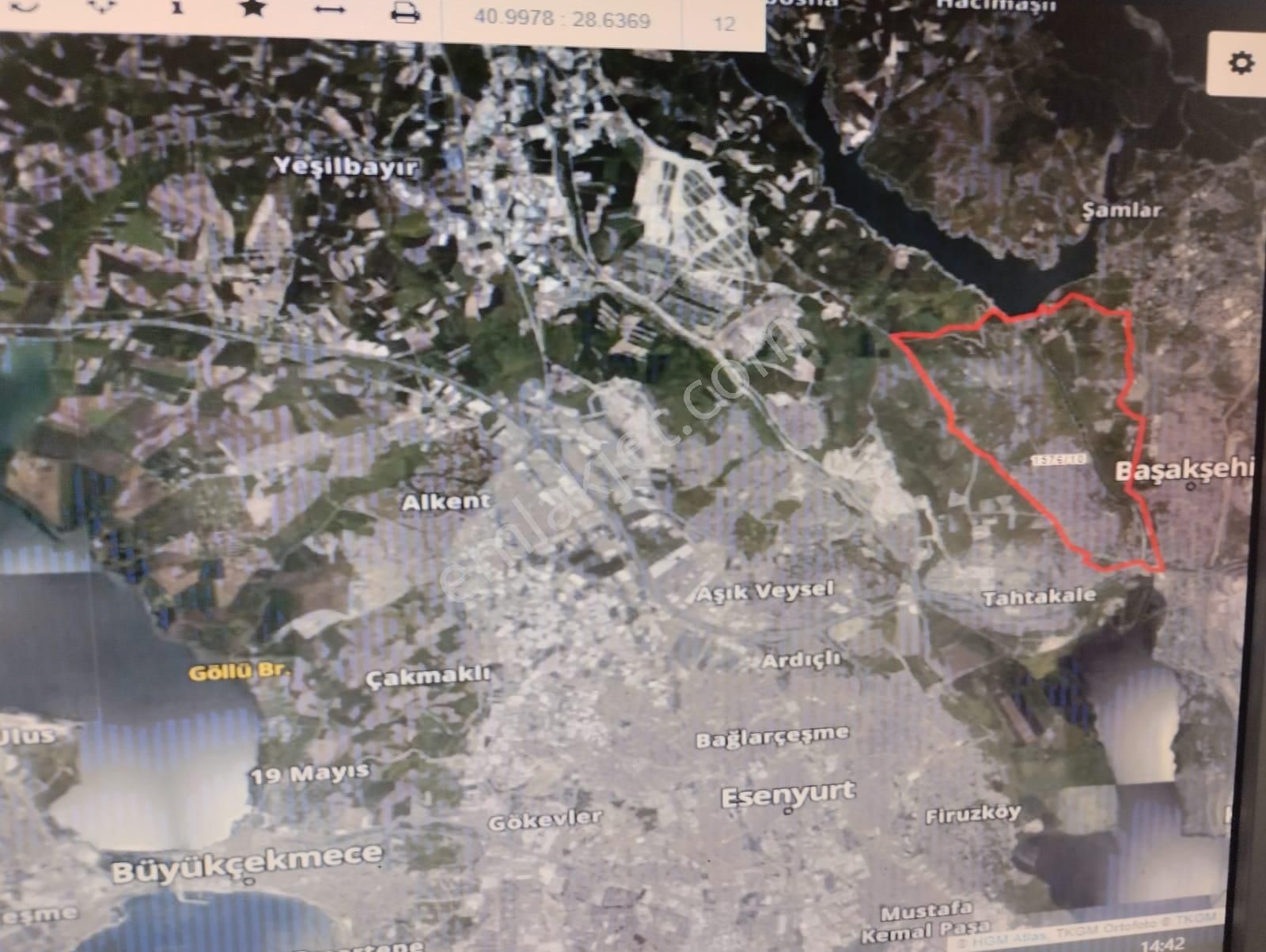 Başakşehir Şahintepede Müstekil Tek Tapulu Yola Cepeli Önünde Park Var Cd Yakın 152 M2 İmarlı Arsa - Görsel 7