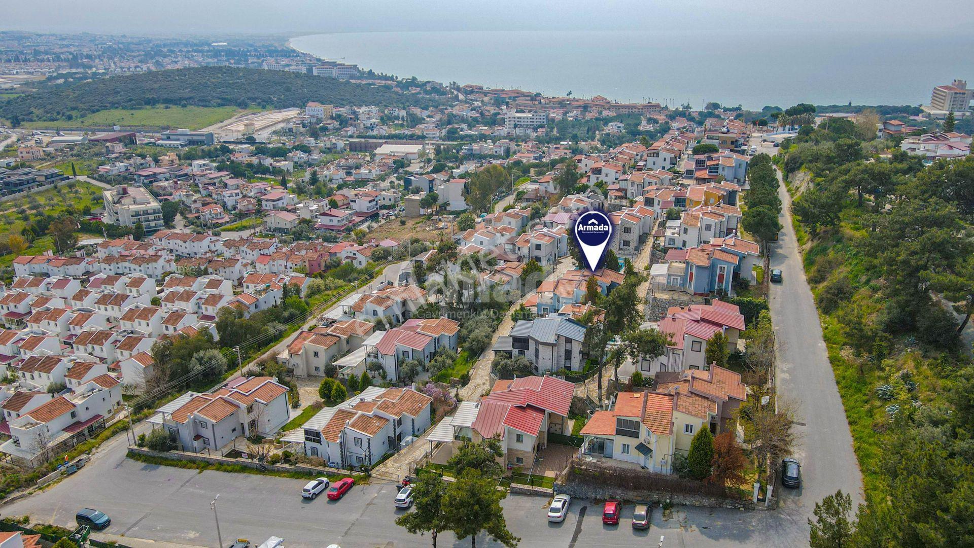 Kuşadası Değirmendere'de Havuzlu Site'de 3+1 Satılık Villa - Görsel 5
