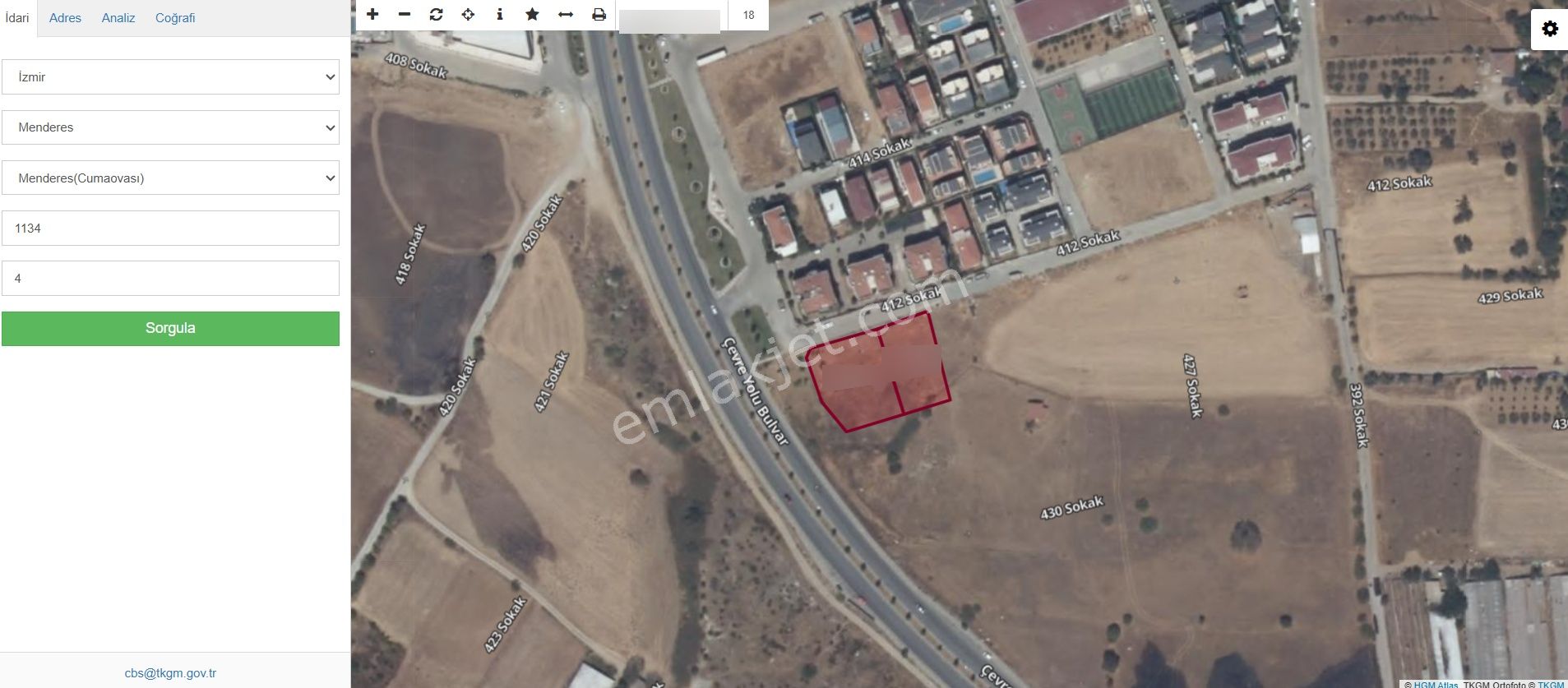 İzmir Menderes Cumaovası Merkezde Satılık Arsalar - Görsel 7