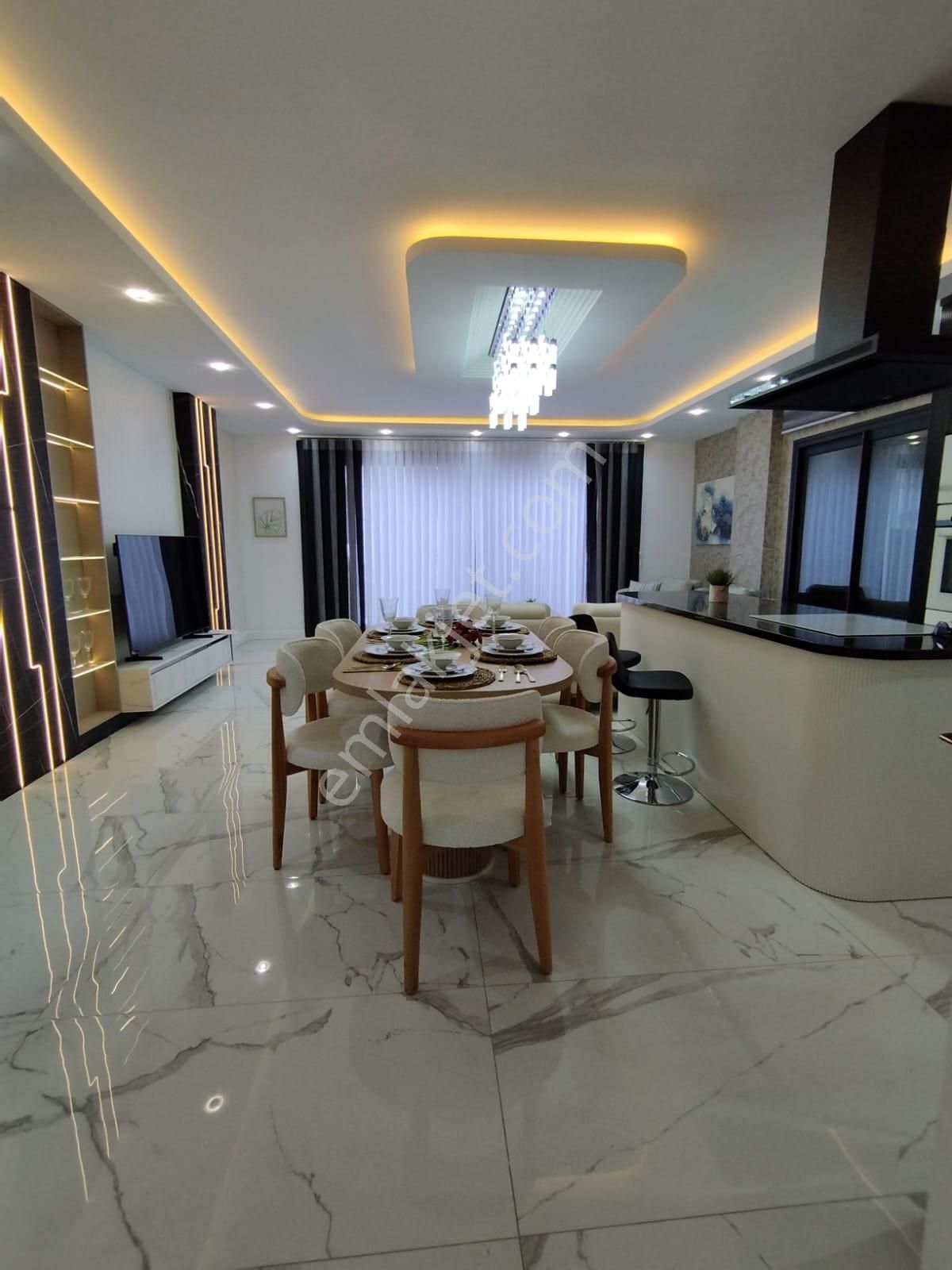 Didimde Eşyalı Sahunalı Ve Hamamlı Ultra Lüks Villa - Görsel 5