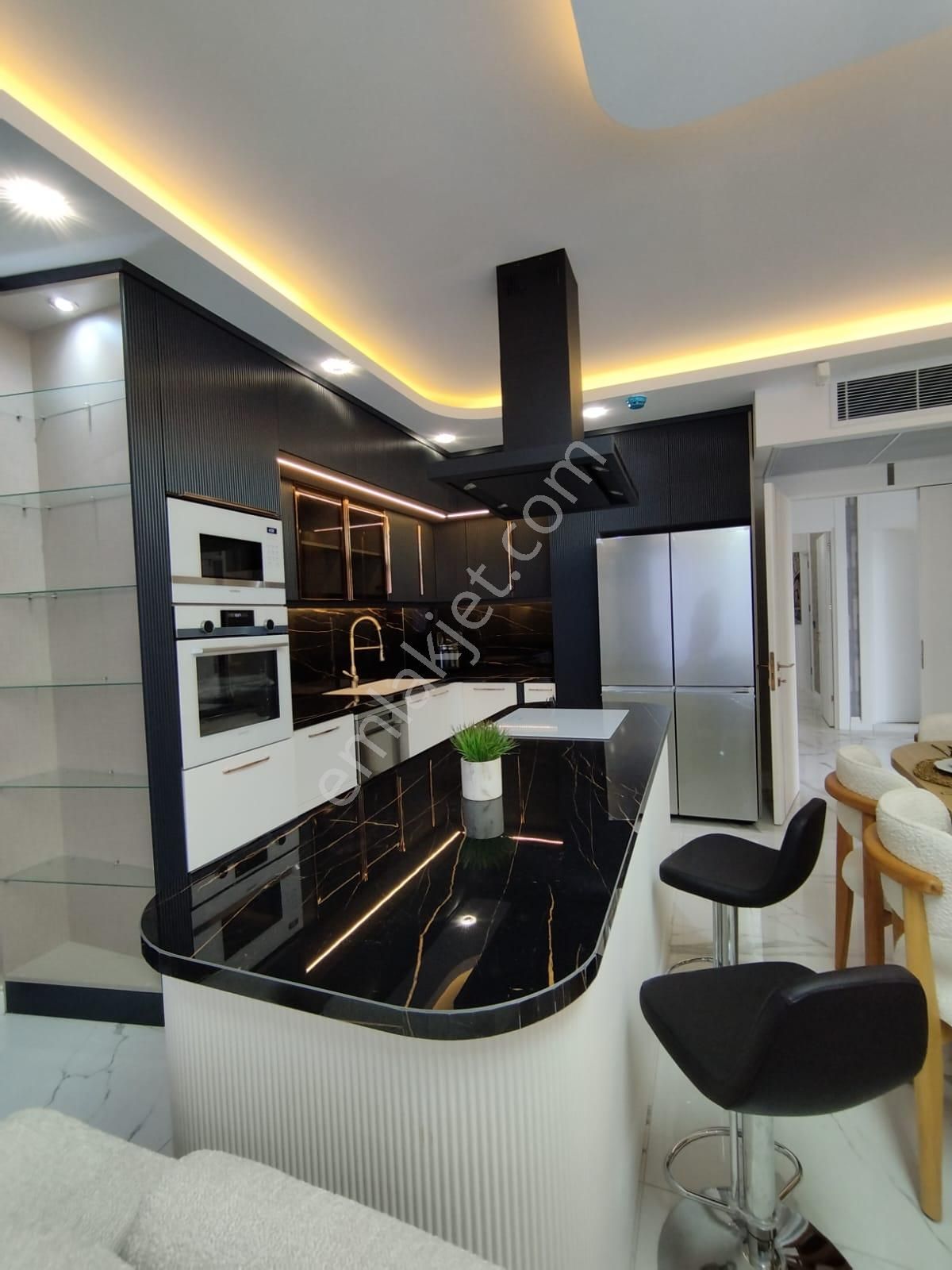 Didimde Eşyalı Sahunalı Ve Hamamlı Ultra Lüks Villa - Görsel 14