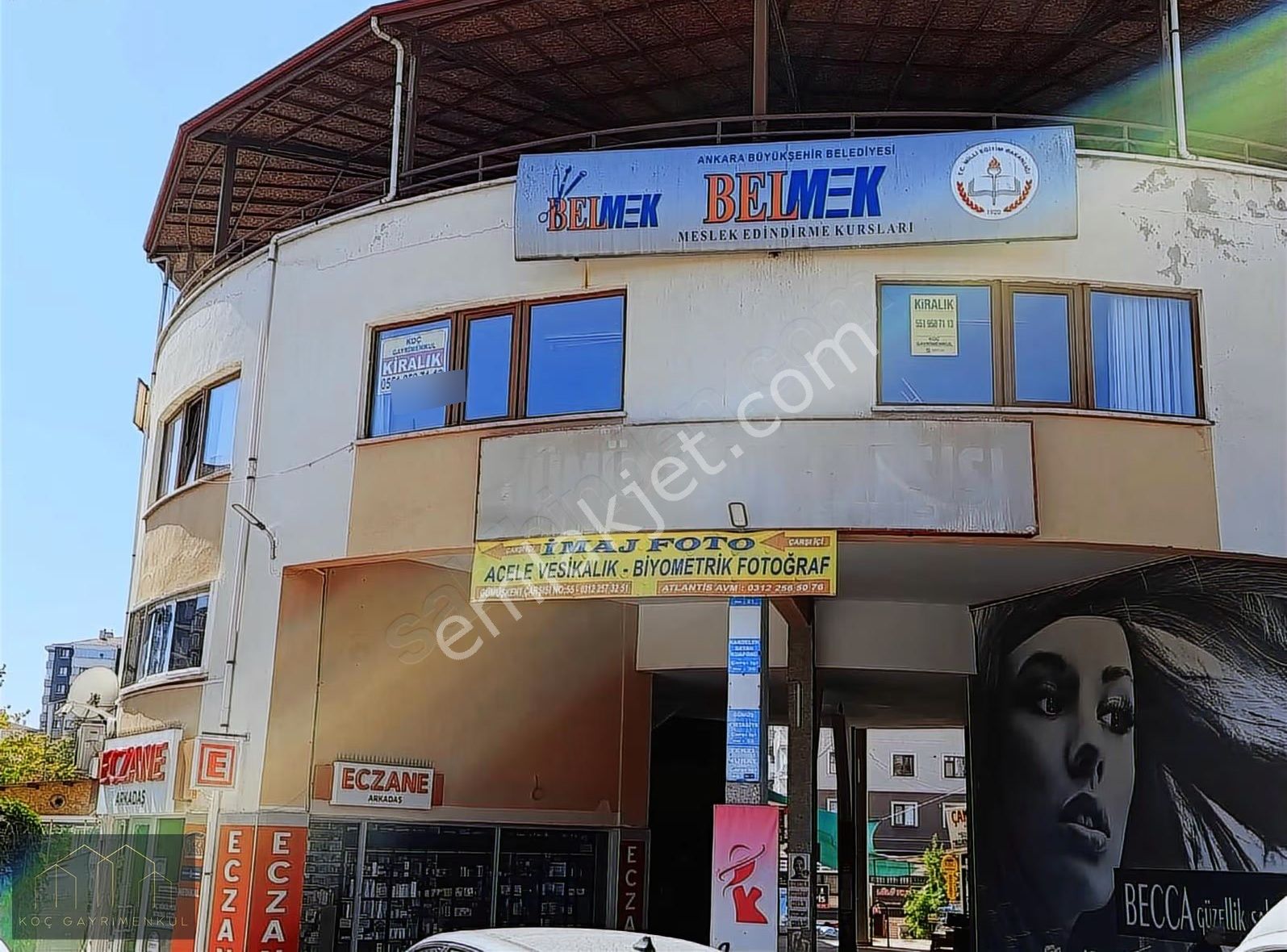 Çakırlar'da 800 M2 * Teraslı * 10 Odalı * Kiralık Dükkan - Görsel 28