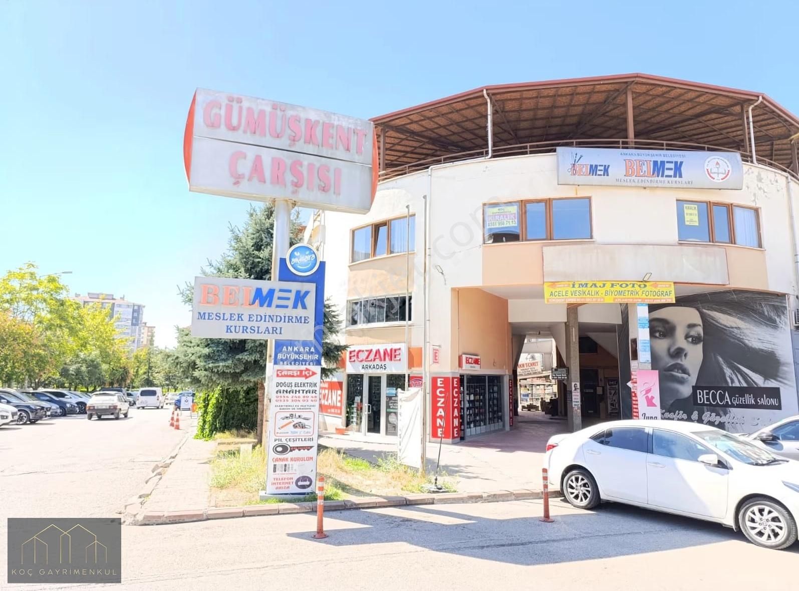 Çakırlar'da 800 M2 * Teraslı * 10 Odalı * Kiralık Dükkan