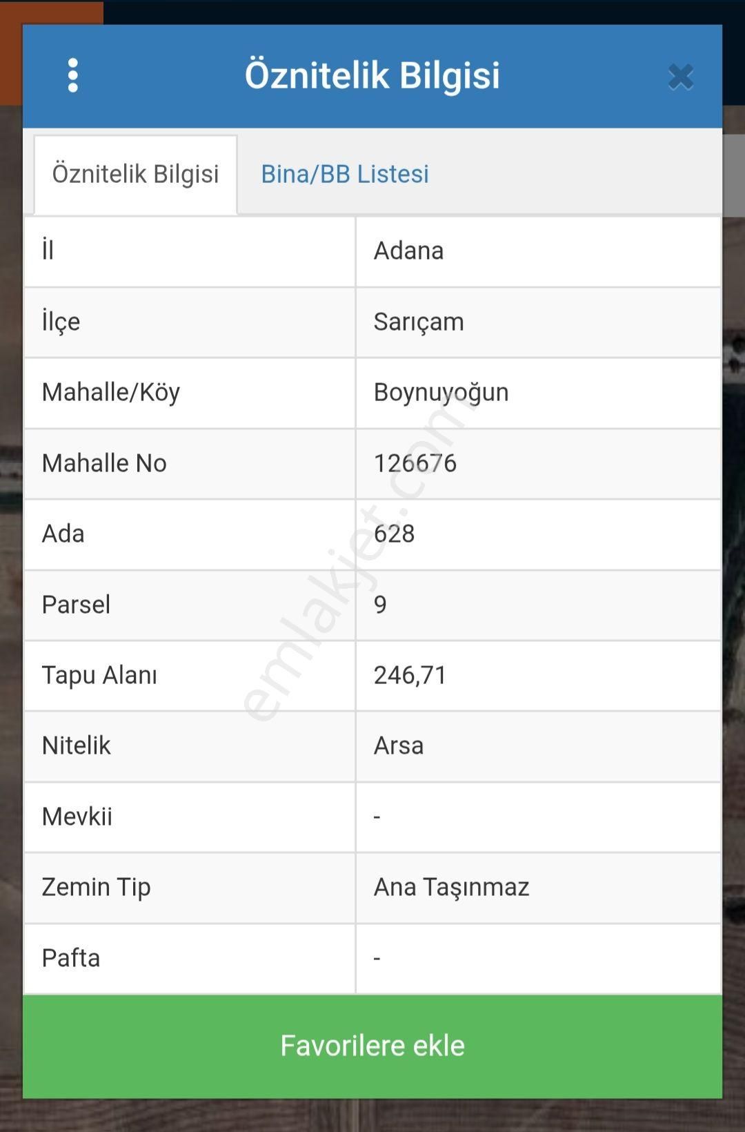 Boynuyoğun'da 0.9 Yoğunluklu 4 Kata İmarlı - Görsel 2