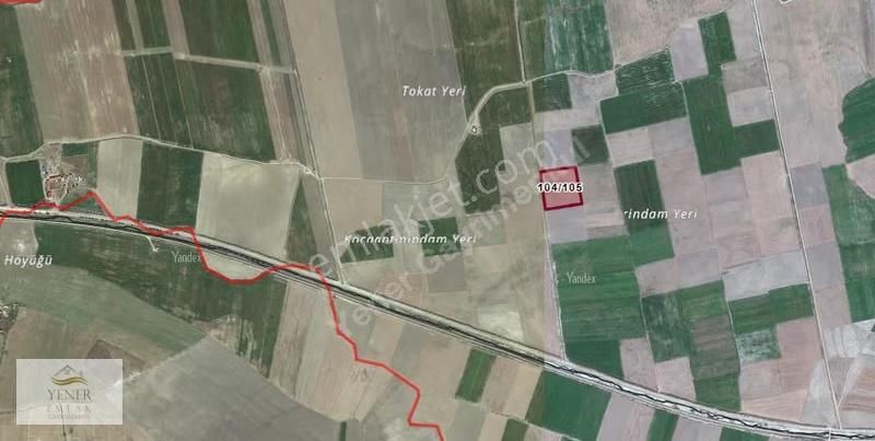 Bolvadin İlçesi Selçuklu Mah. Çerkes Çayırında Satılık Tarla