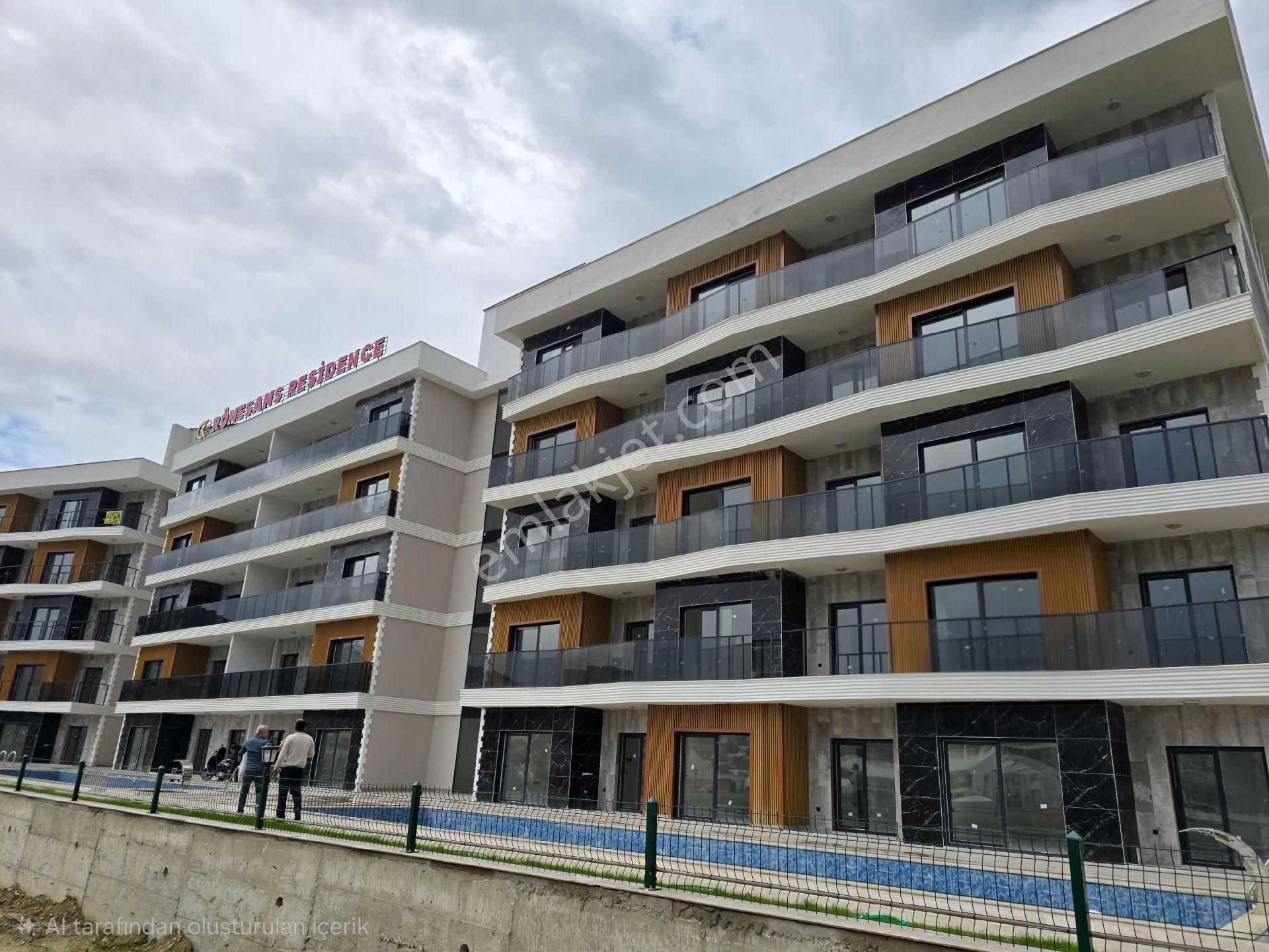 Kuşadası İkicesmelik Mahallesinde 1+1 2+1 Sıfır Havuzlu Otoparklı Güvenlikli Sitede - Görsel 24