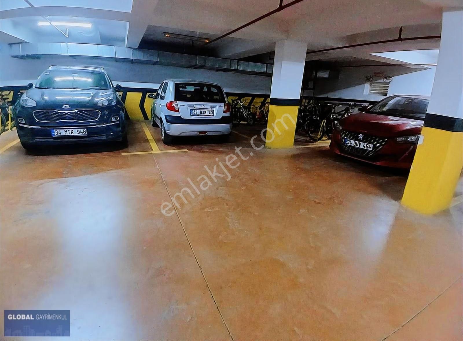 Global'den, Acil Eagle Rezidans'da Kiracısız, Lüks 1+1 Daire - Görsel 19