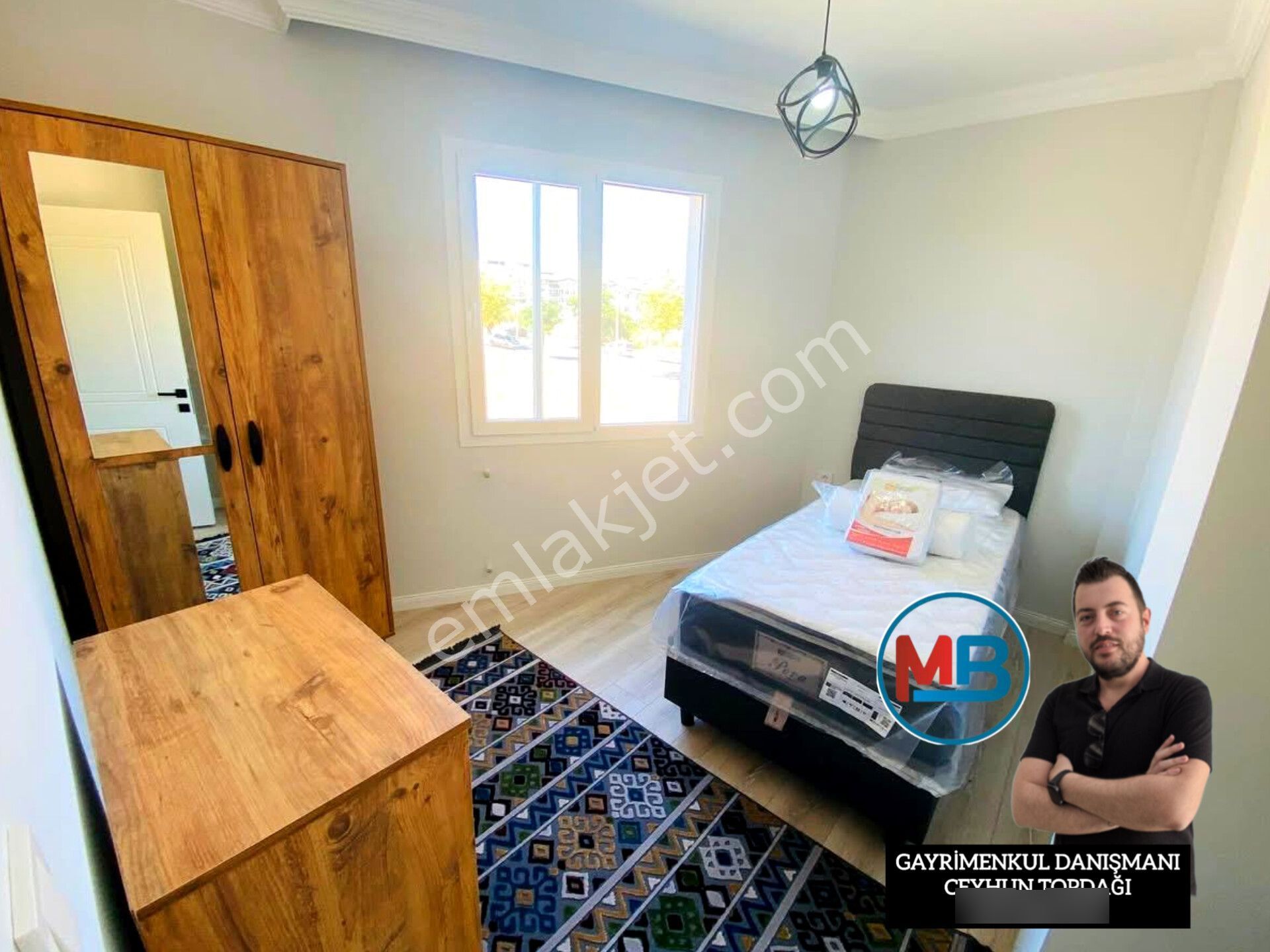 Didimde Satılık 2+1 Sıfır Daire Orta Kat Asansörlü Ön Cephe Eşyalı ! - Görsel 2