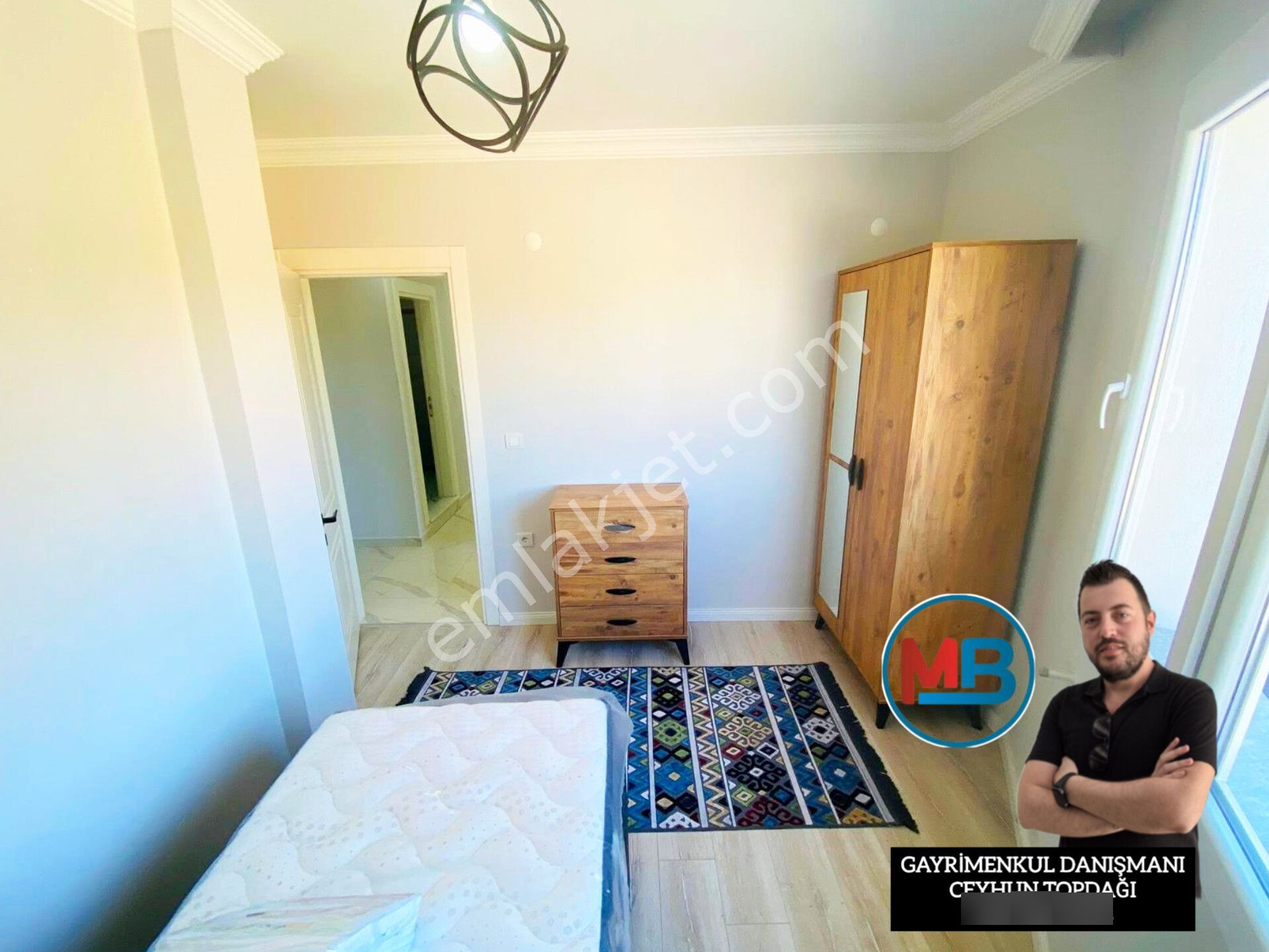 Didimde Satılık 2+1 Sıfır Daire Orta Kat Asansörlü Ön Cephe Eşyalı ! - Görsel 4