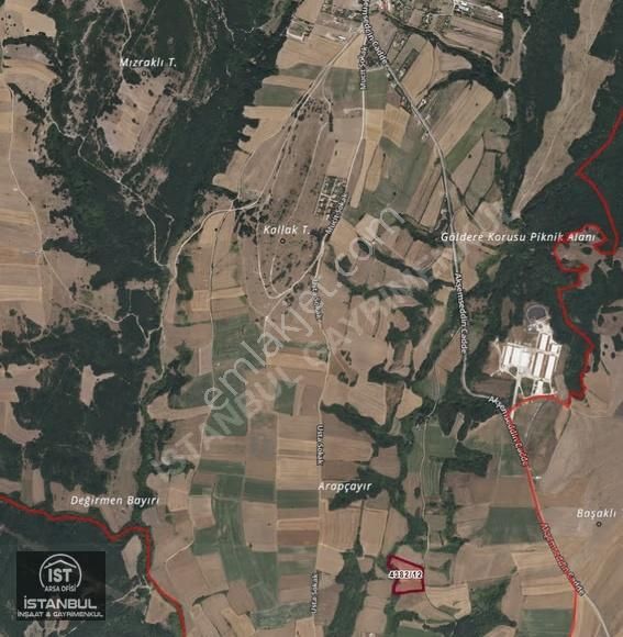 Silivri Büyüksinekli'de 250 M2 Hazır Etrafı Çevrili Yer - Görsel 2