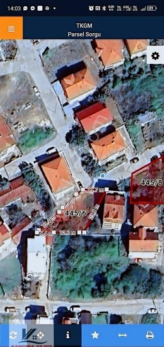 Kandıra Merkezi Aydınlık Mah.367 M2 4 Kat İmarlı 8 Dairelik Arsa - Görsel 2