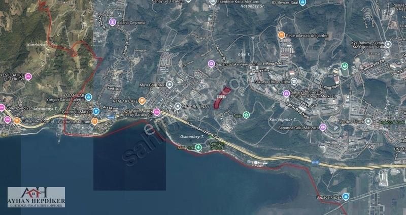 Serdivan Esentepe De İmarın Hemen Yanında 16500 M2 Değerli Tarla - Görsel 2