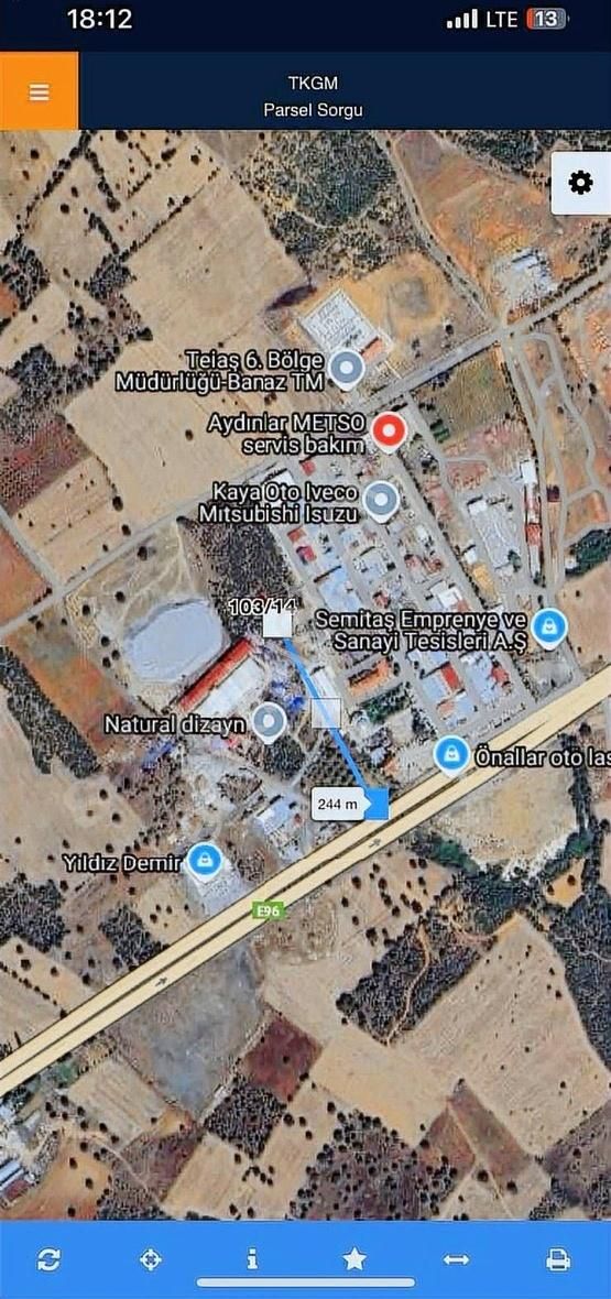 Banaz Sanayisinde Arsalar Yatırımlık