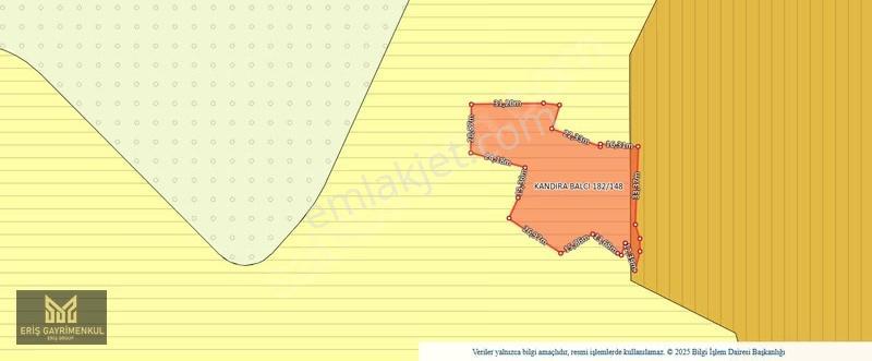 Kandıra Balcı Mah %20 İmarlı Yollu 3008m2 Arsa - Görsel 7