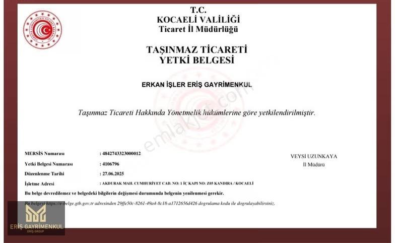 Kandıra Balcı Mah %20 İmarlı Yollu 3008m2 Arsa - Görsel 5