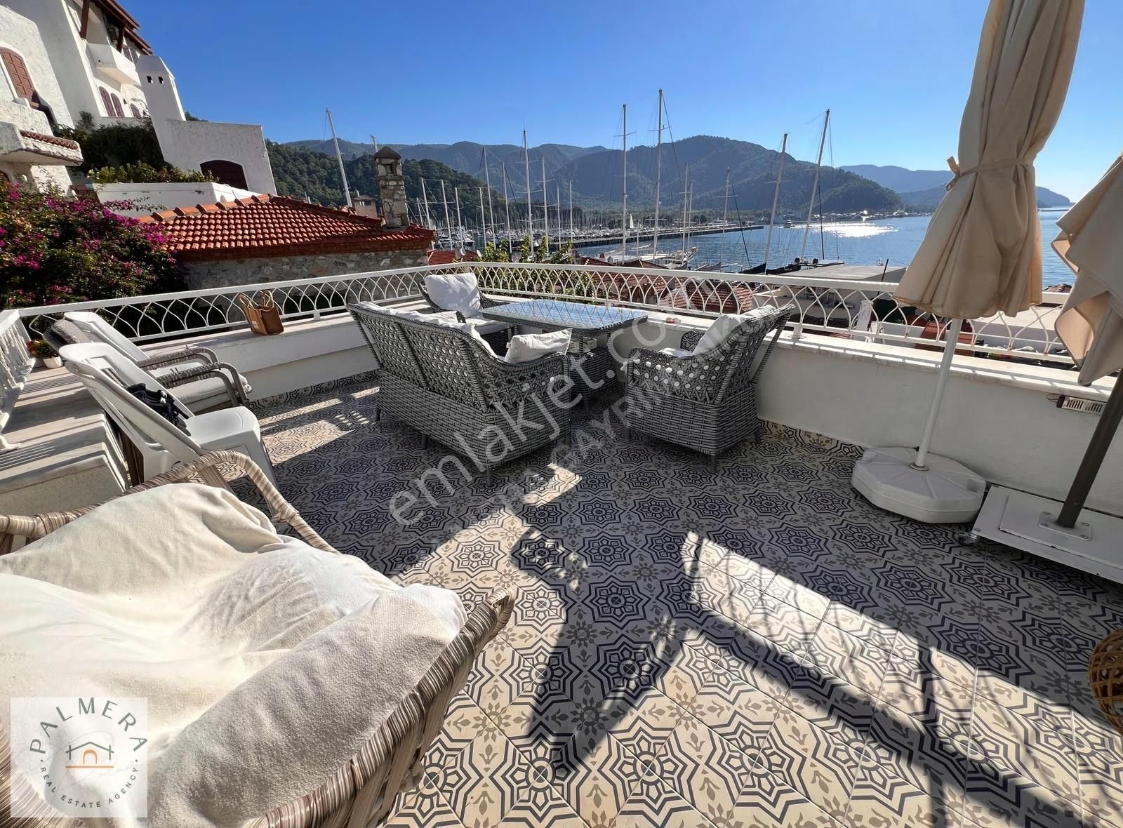 Marmaris Kale Evleri'nde Tarih Ve Manzara Bir Arada Müstakil Ev - Görsel 7