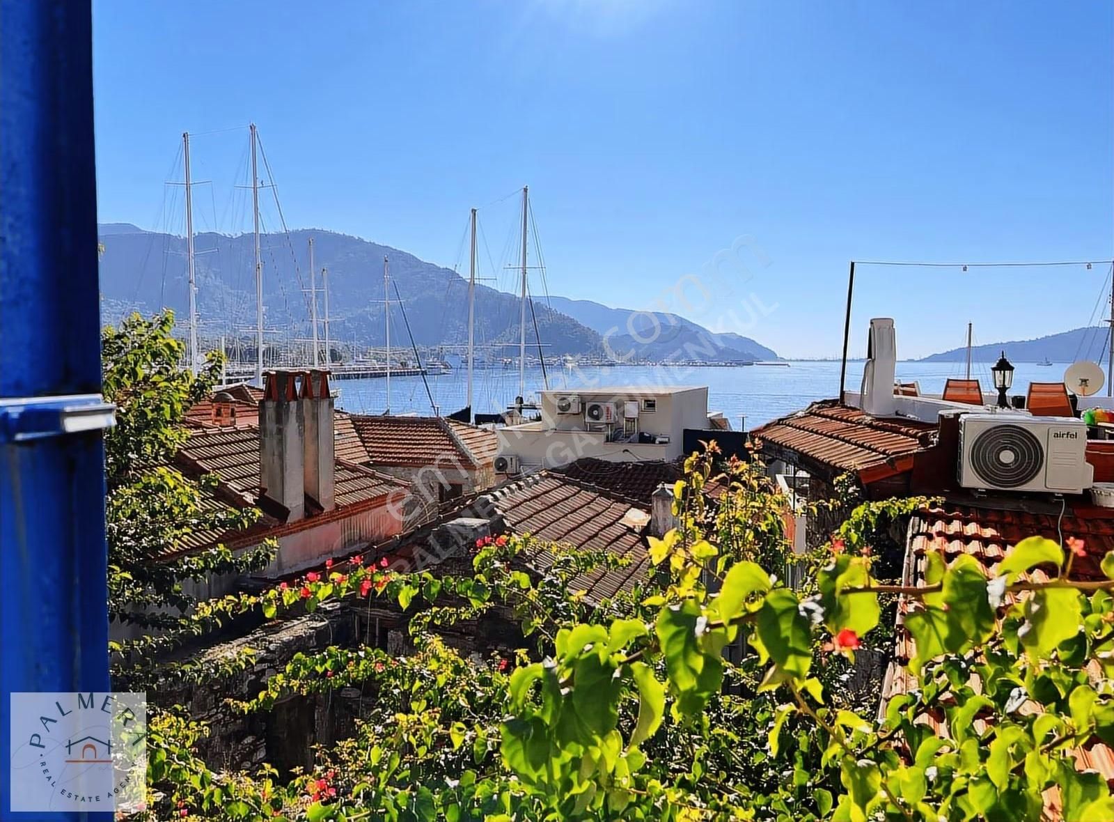 Marmaris Kale Evleri'nde Tarih Ve Manzara Bir Arada Müstakil Ev - Görsel 8