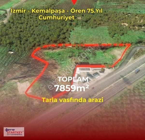 Kemalpaşa Ören'de Ankara Asfaltına Cepheli Kupon Arazi