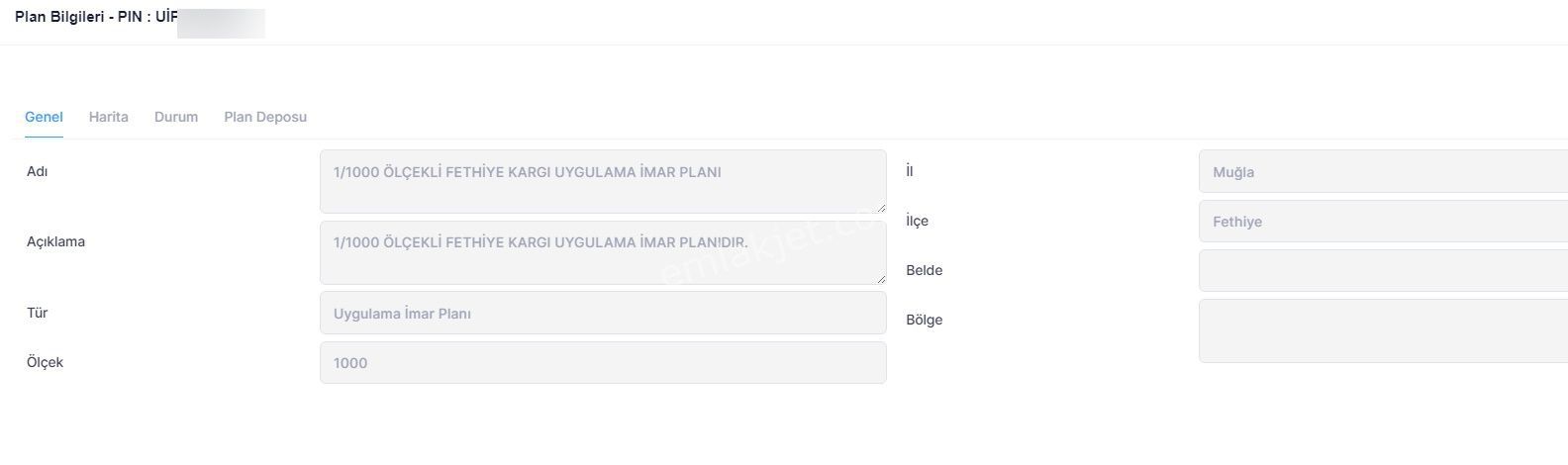 Fethiye Kargı’da 1322 M² Tek Tapu Arsa – Gelişim Bölgesinde Uzun Vadeli Yatırım - Görsel 7