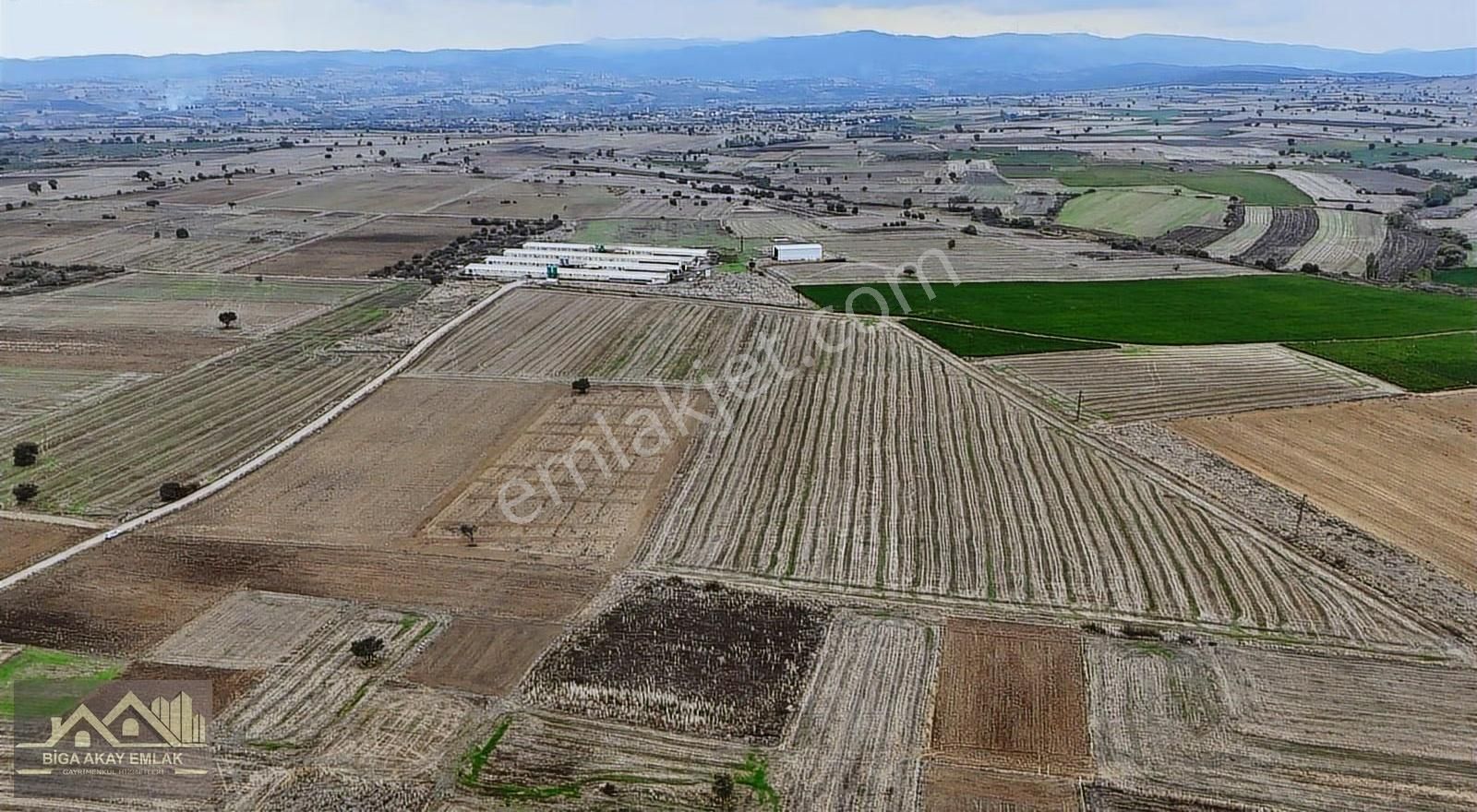 Çanakkale Biga Göktepe Kadastral Yola Cephe Satılık Arazi - Görsel 8