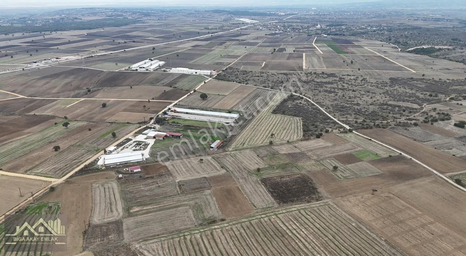 Çanakkale Biga Göktepe Kadastral Yola Cephe Satılık Arazi - Görsel 7