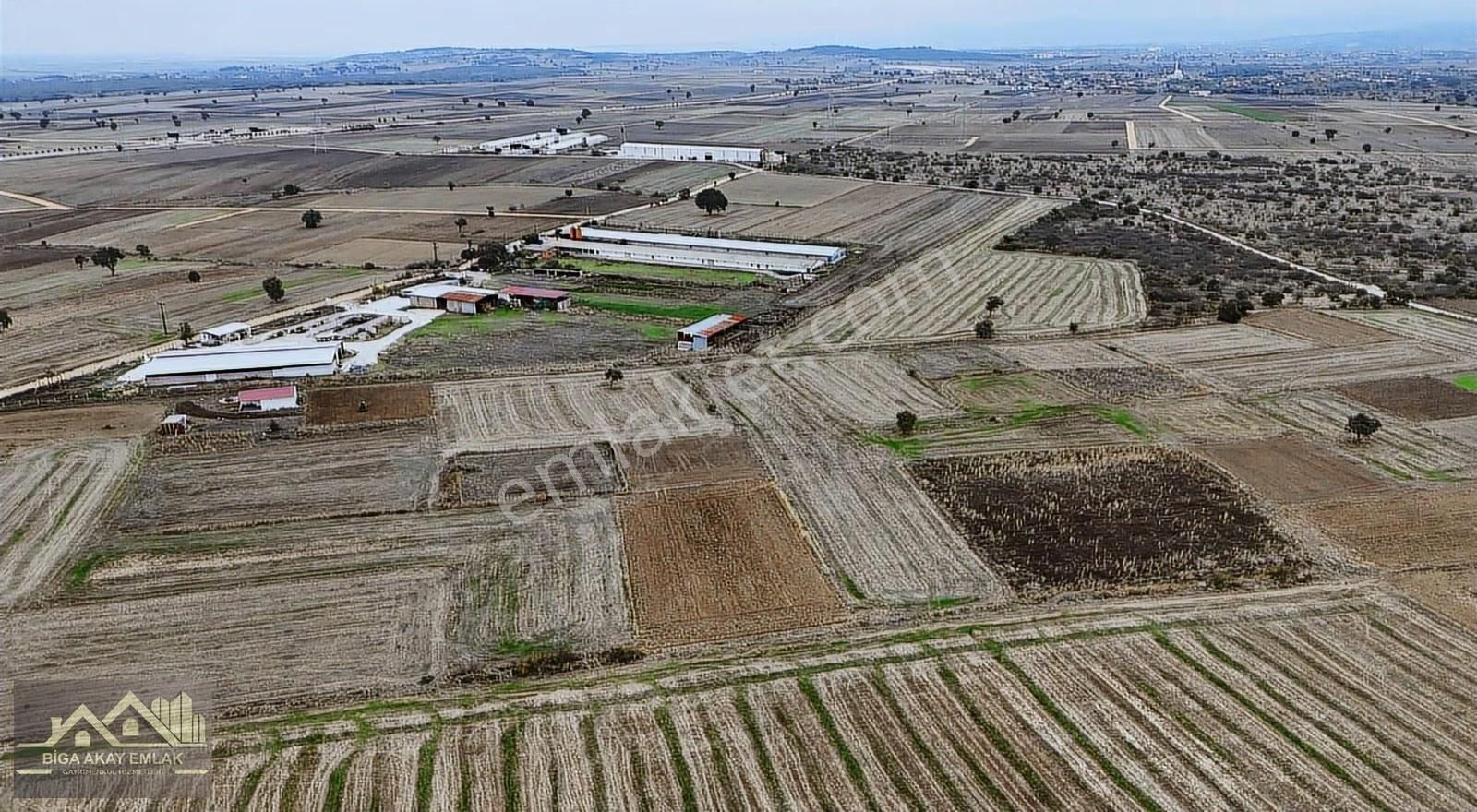 Çanakkale Biga Göktepe Kadastral Yola Cephe Satılık Arazi - Görsel 9