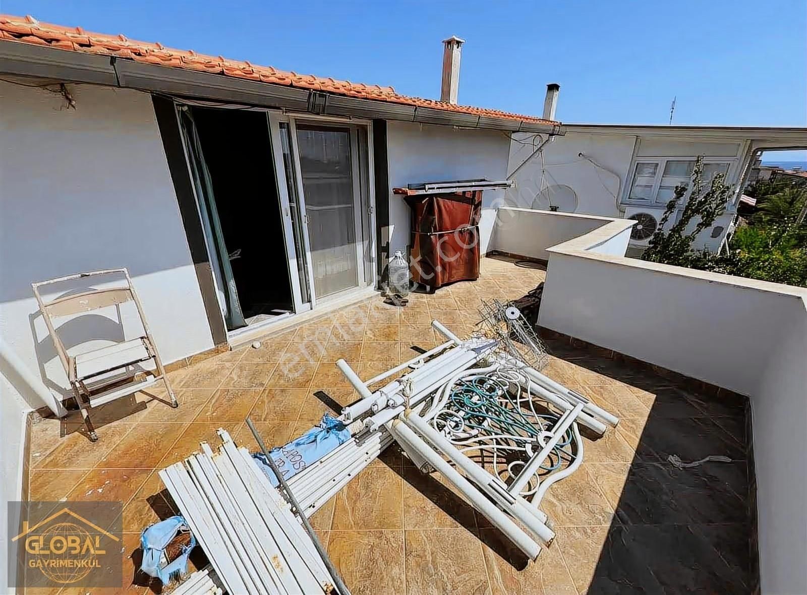 Global'den Deniz Manzaralı Uygun Fiyatlı 3+1 Yazlık Villa - Görsel 2