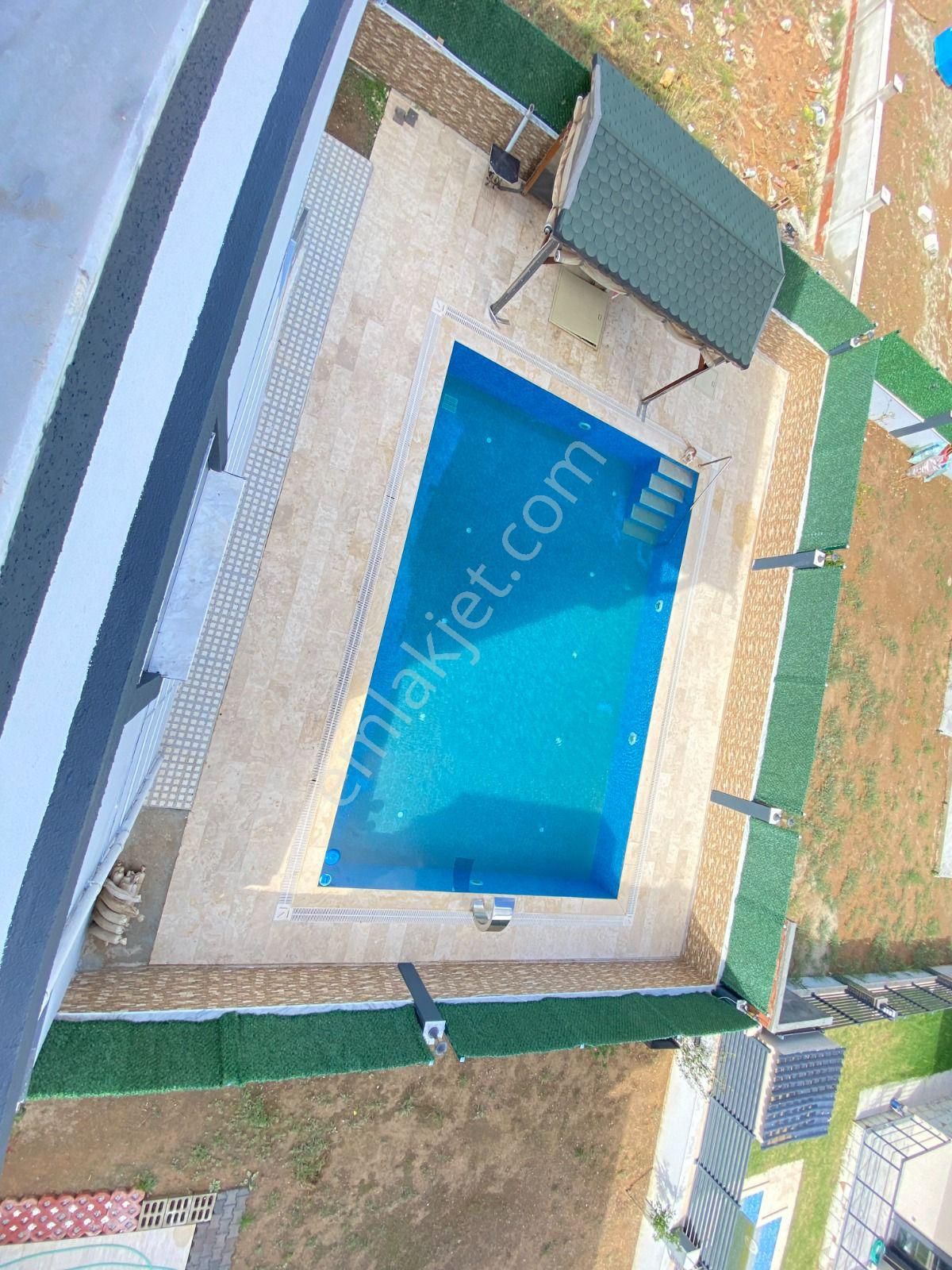 Seferihisar Doğanbey De Satılık Tek Müstakil Bağımsız Havuzlu Villa - Görsel 31