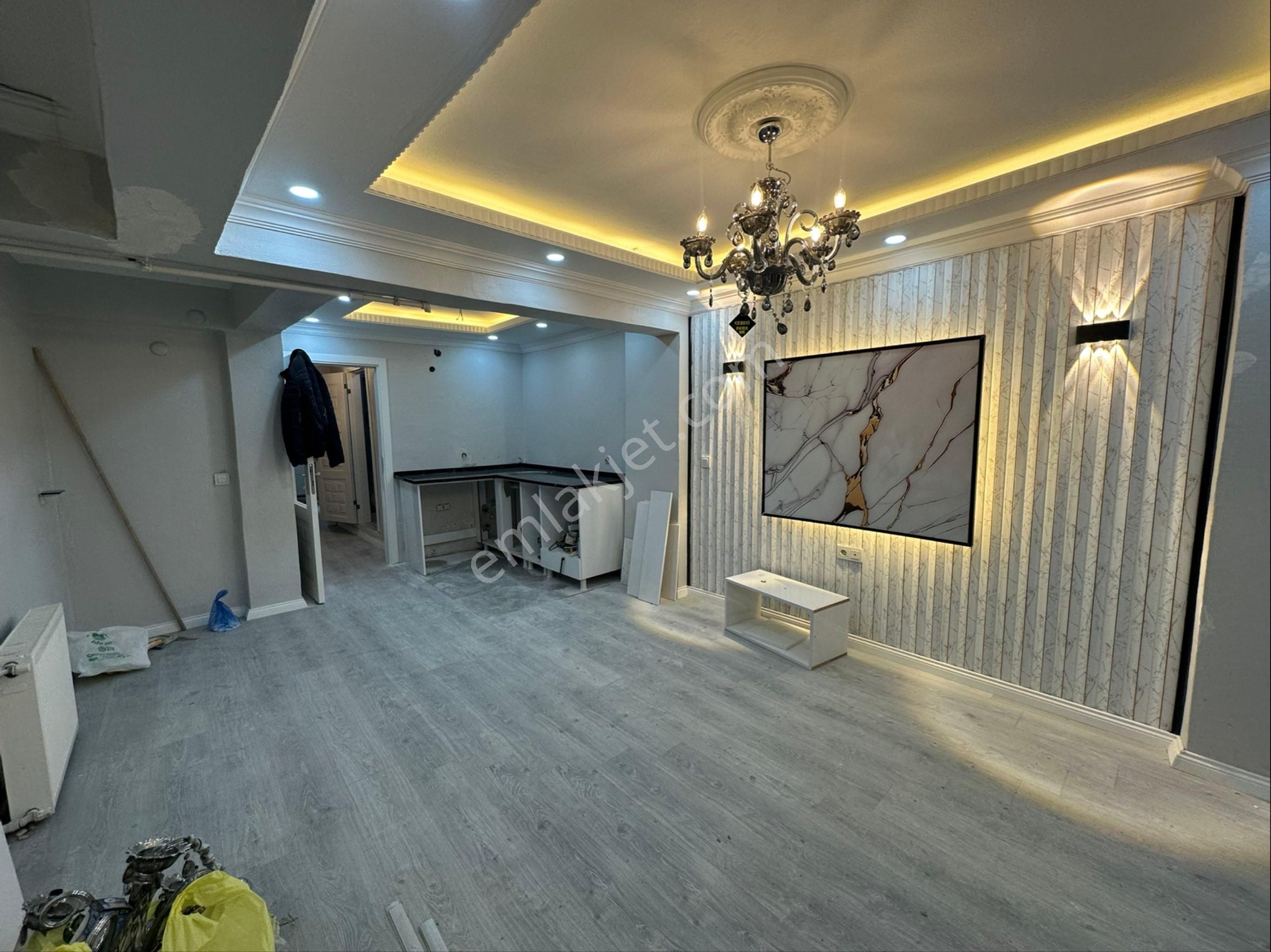 Özgür İnşaat’tan Esentepe Mah 1+1 80m2 Krediye Uygun A Dan Z Ye Sıfırlanmış Bahçe Katı - Görsel 2