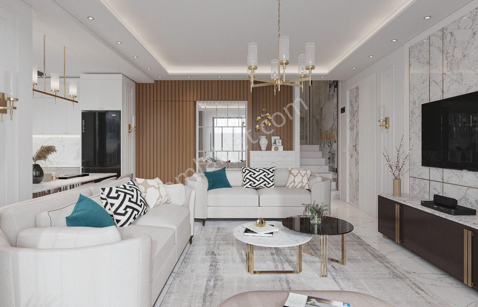 Kadınlar Denizi’nde Deniz Manzaralı & | Özel Havuzlu, Şömineli, Kapalı Otoparklı Lux Villa - Görsel 13