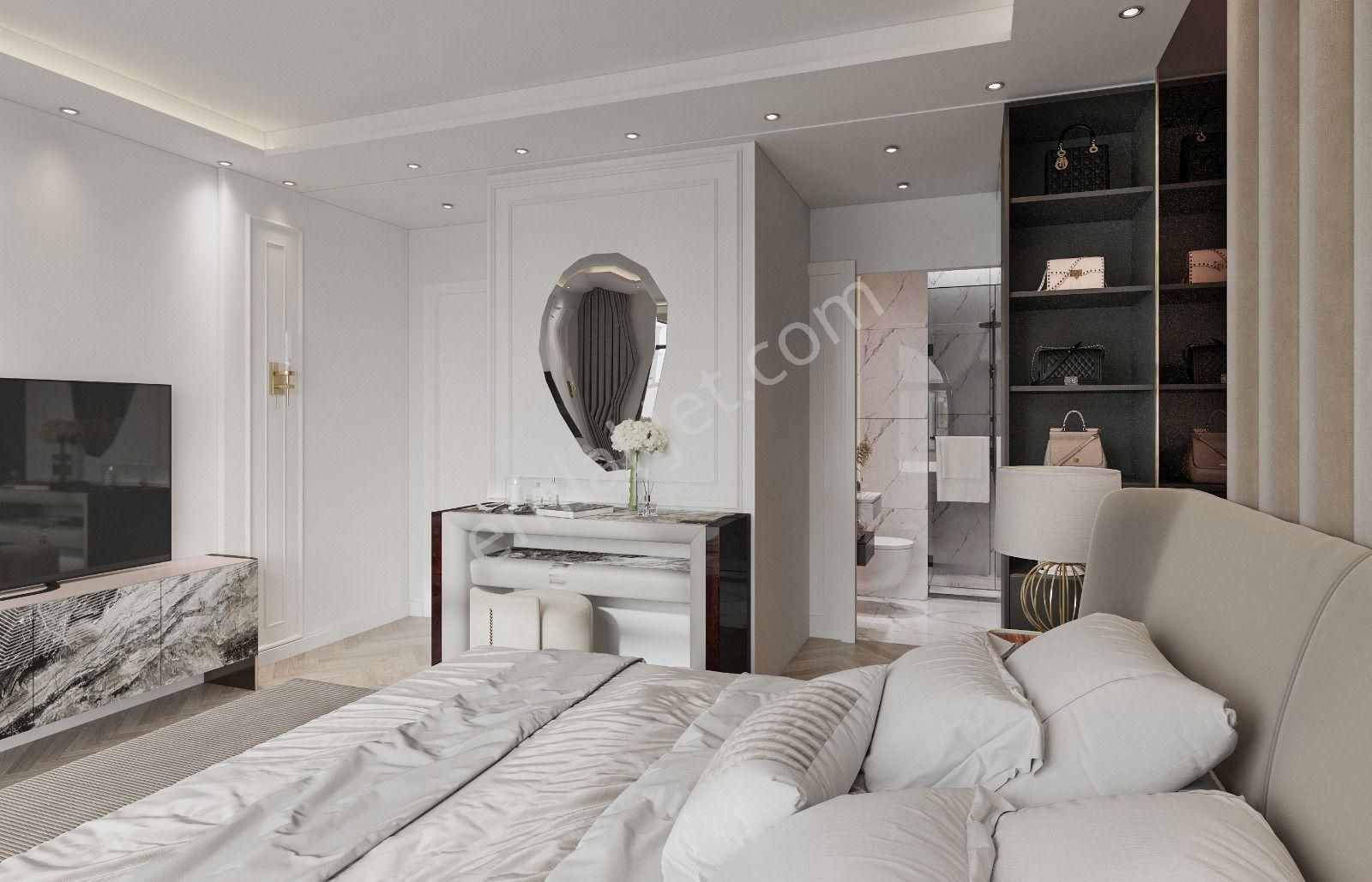 Kadınlar Denizi’nde Deniz Manzaralı & | Özel Havuzlu, Şömineli, Kapalı Otoparklı Lux Villa - Görsel 19