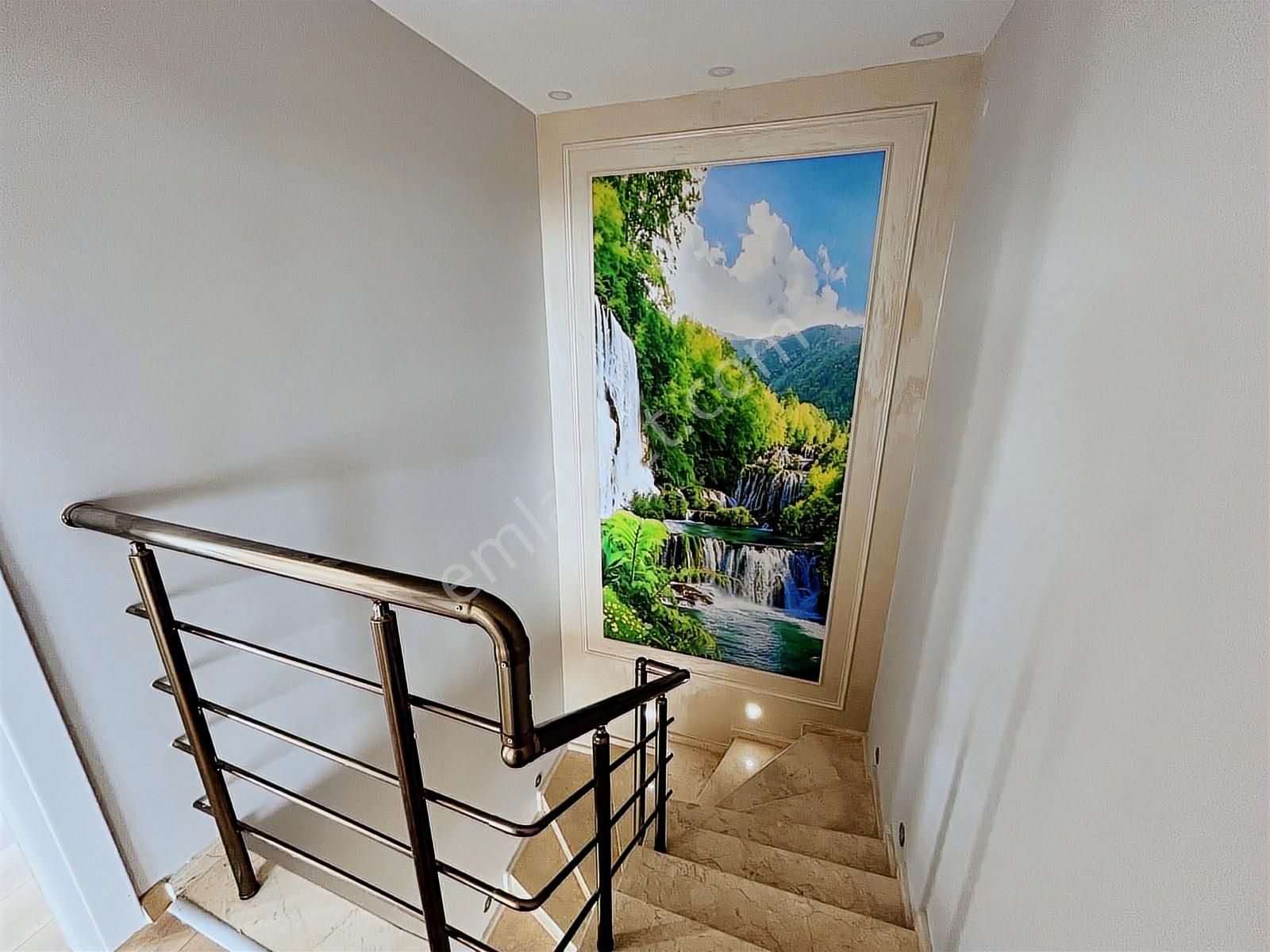 Panoramik Deniz Manzaralı 4 Katlı Havuzlu Villa - Görsel 26