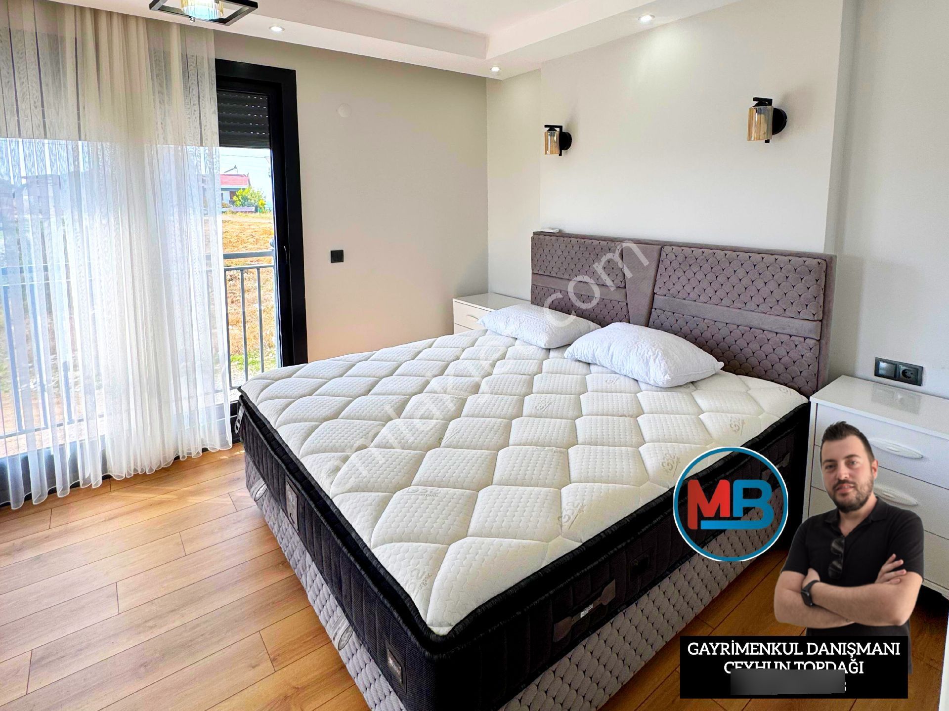 Didimde Satılık 3+1 Müstakil Bahçeli Havuzlu Bahçeli Full Eşyalı Tripleks Villa - Görsel 14