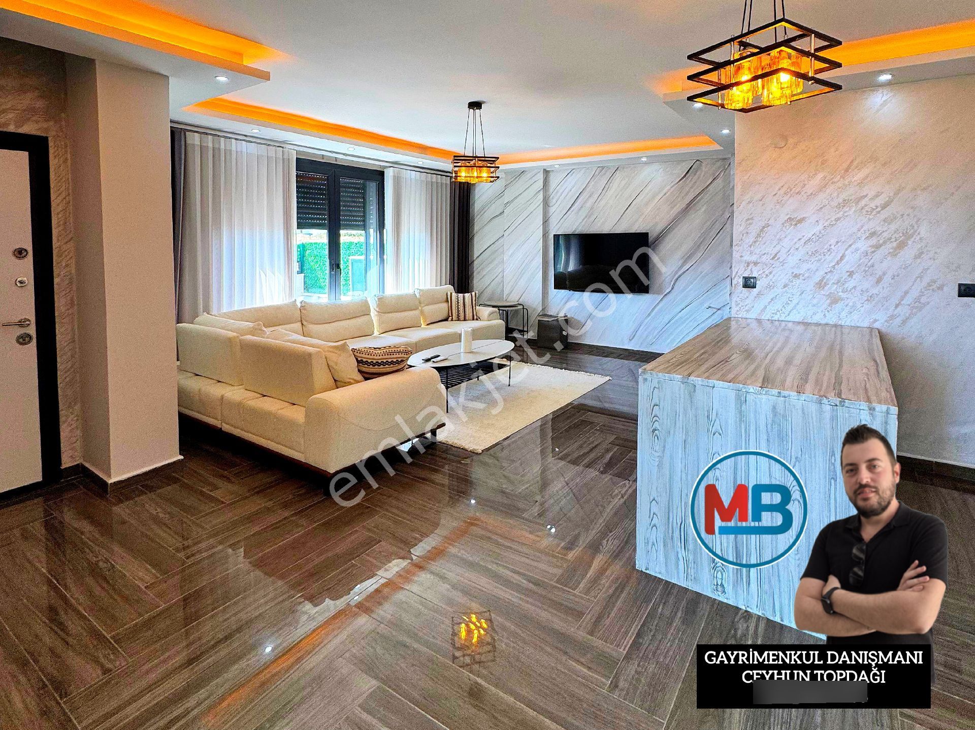 Didimde Satılık 3+1 Müstakil Bahçeli Havuzlu Bahçeli Full Eşyalı Tripleks Villa - Görsel 21