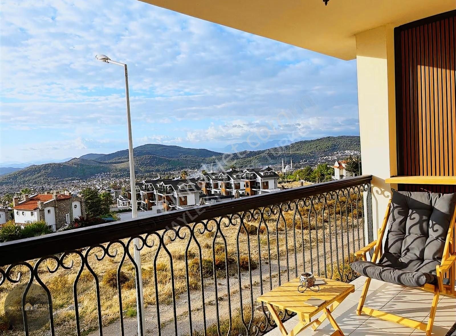 Muğla, Fethiye Ovacıkta Muhteşem Dağ Ve Vadi Manzaralı Modern 2+1 Daire - Görsel 14