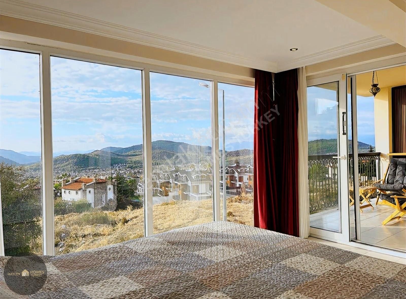 Muğla, Fethiye Ovacıkta Muhteşem Dağ Ve Vadi Manzaralı Modern 2+1 Daire - Görsel 19