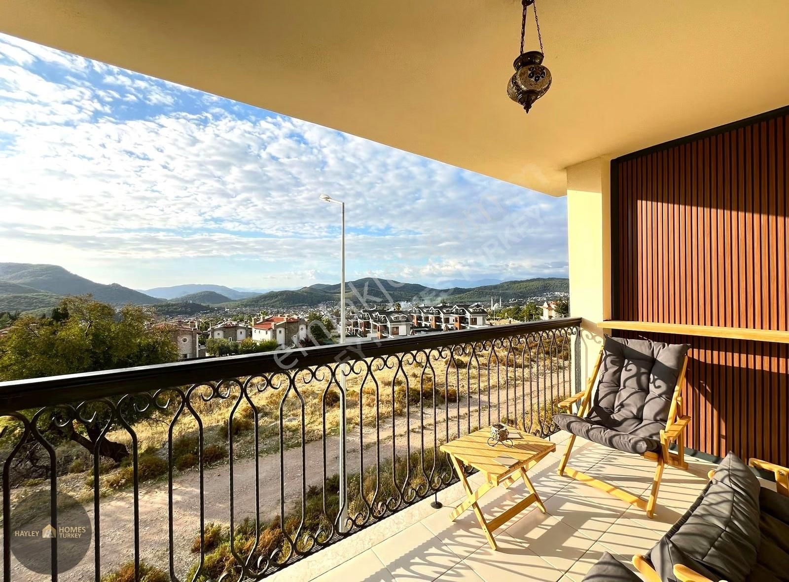 Muğla, Fethiye Ovacıkta Muhteşem Dağ Ve Vadi Manzaralı Modern 2+1 Daire - Görsel 22