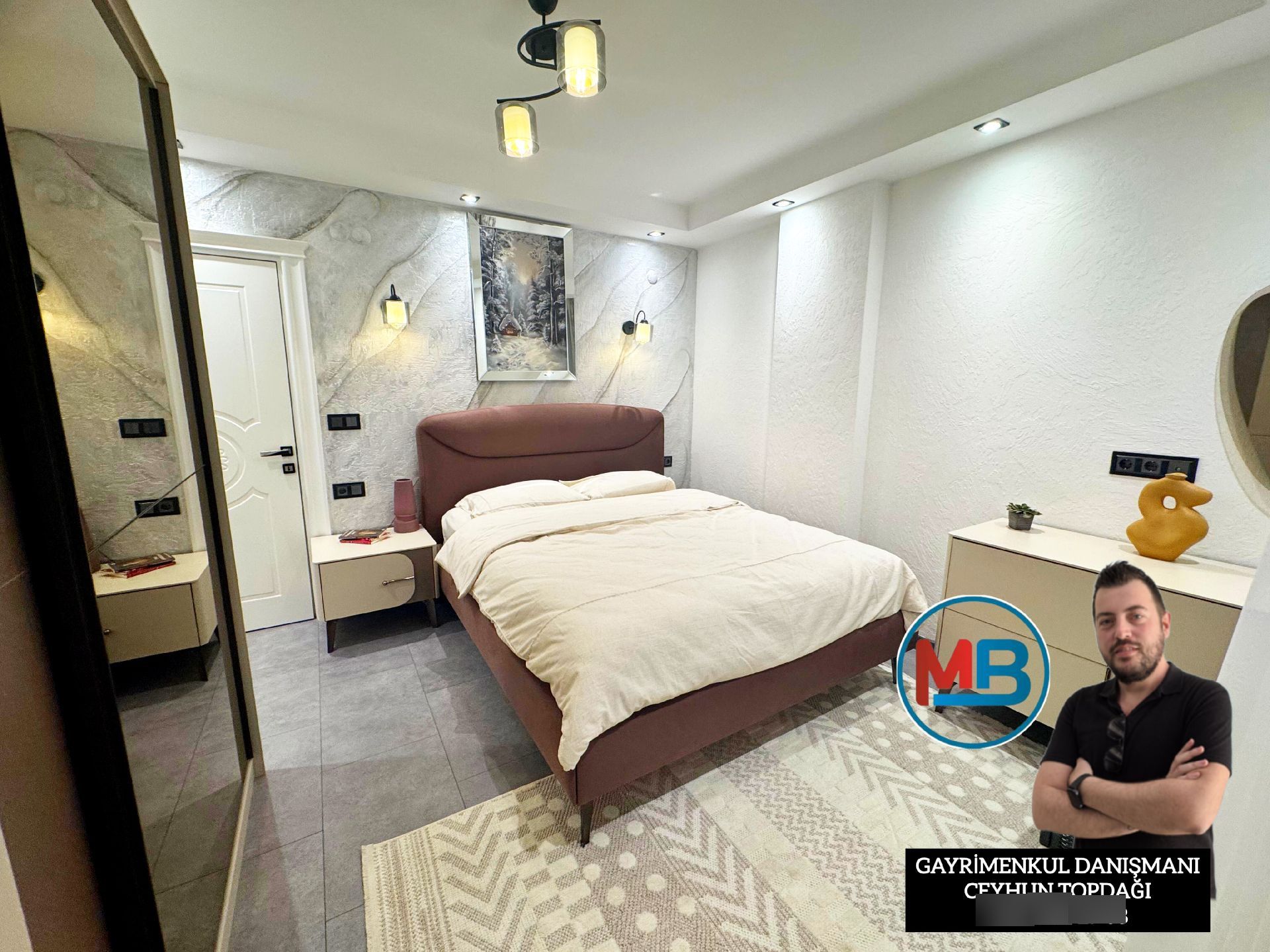 Didimde Satılık 7+1 Tam Müstakil Havuzlu Eşyalı Deniz Manzaralı - Görsel 14