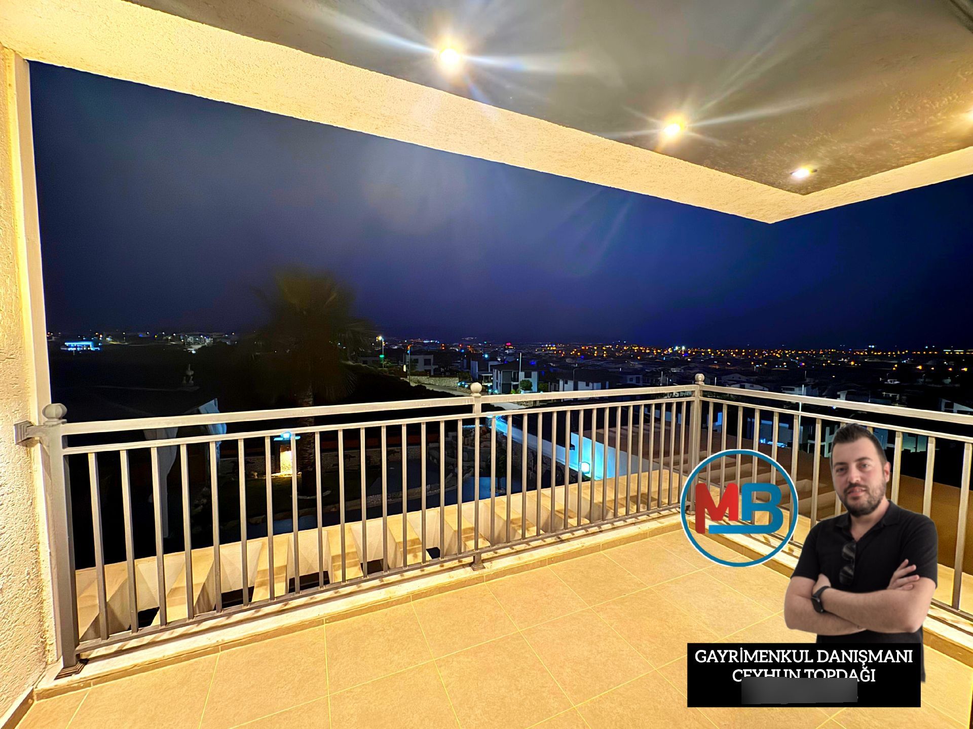 Didimde Satılık 7+1 Tam Müstakil Havuzlu Eşyalı Deniz Manzaralı - Görsel 16