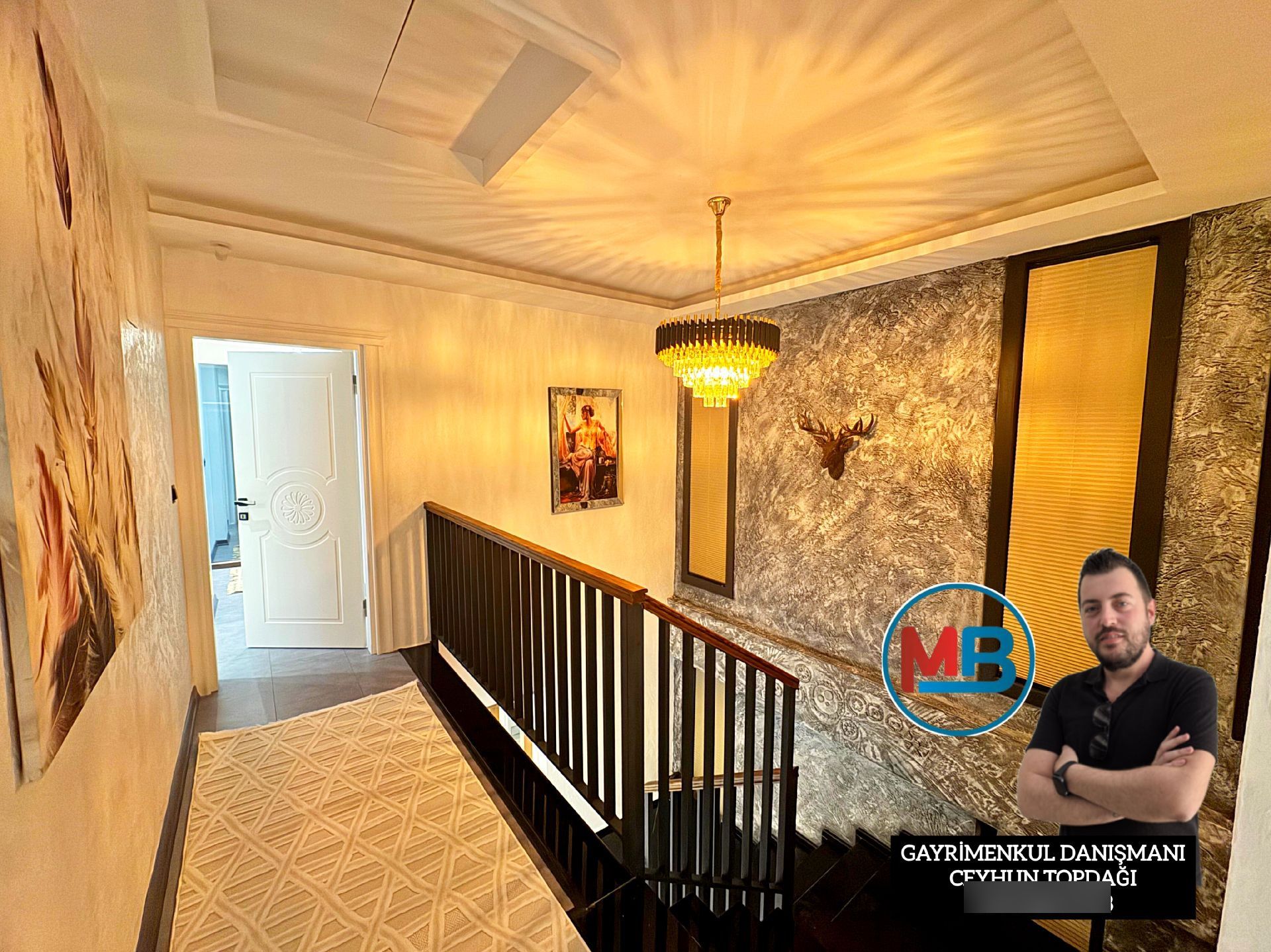 Didimde Satılık 7+1 Tam Müstakil Havuzlu Eşyalı Deniz Manzaralı - Görsel 15