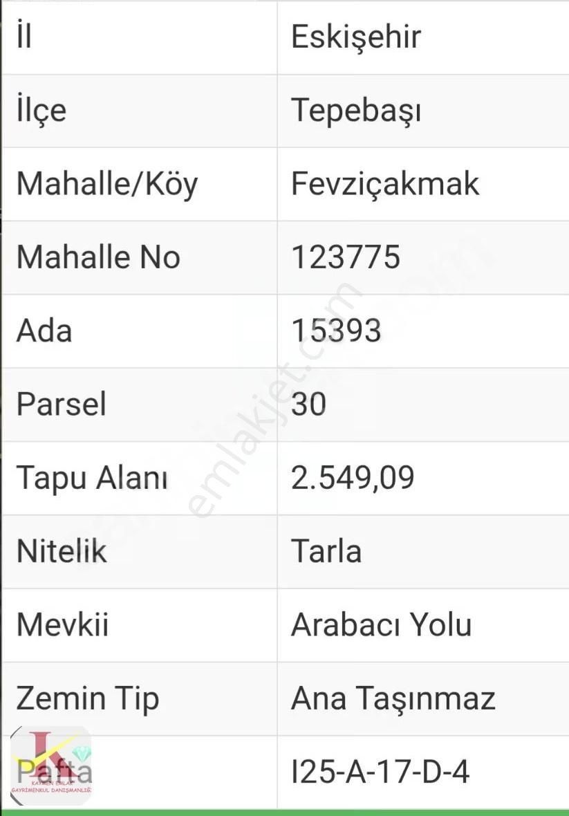 Kaymen Emlak Şehir Merkezinde 2549 M2 Tarla Çevreyolu Çok Yakın - Görsel 8